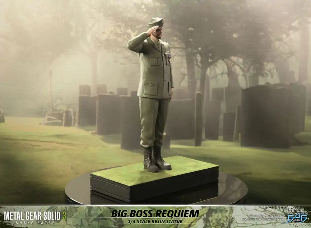 Metal Gear Solid 3: Snake Eater Statuie 1/4 Big Boss Requiem 55 cm poza produsului