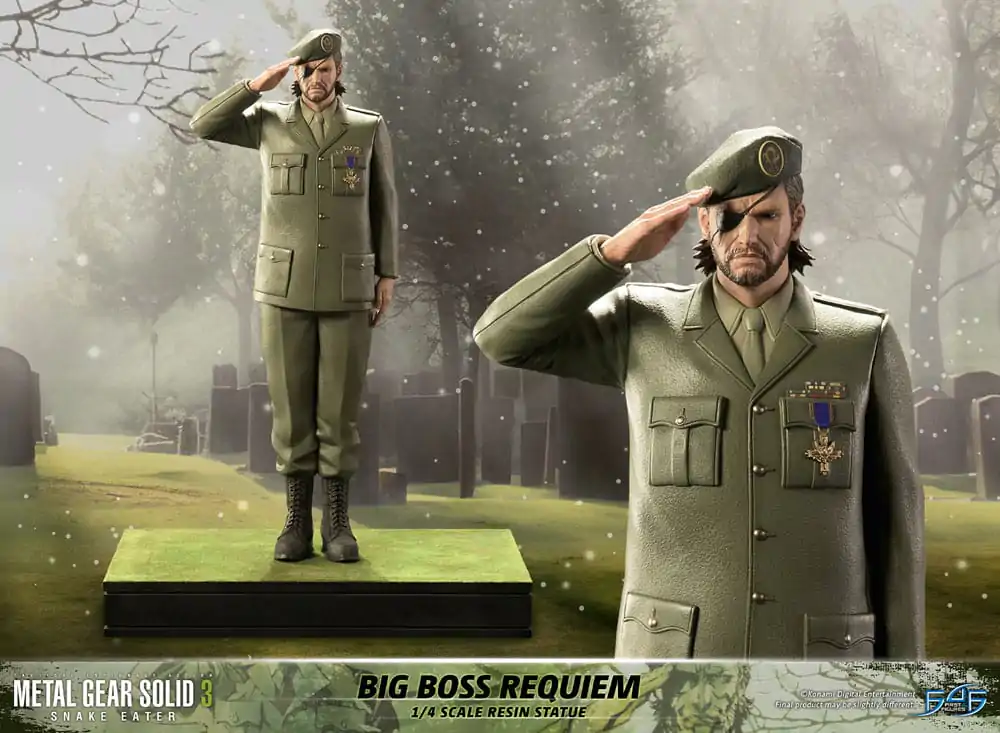 Metal Gear Solid 3: Snake Eater Statuie 1/4 Big Boss Requiem 55 cm poza produsului