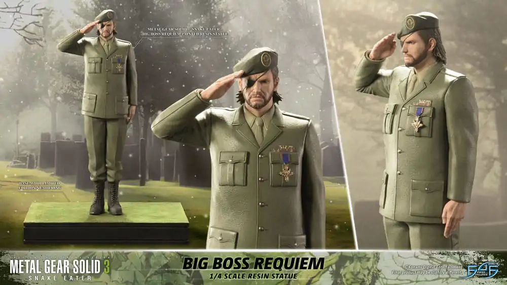 Metal Gear Solid 3: Snake Eater Statuie 1/4 Big Boss Requiem 55 cm poza produsului
