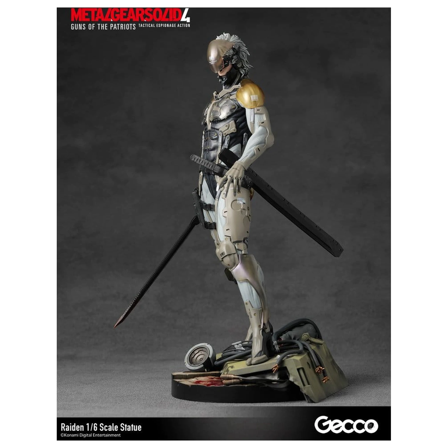 Metal Gear Solid 4 Guns of the Patriots Statuie 1/6 Raiden 32 cm poza produsului