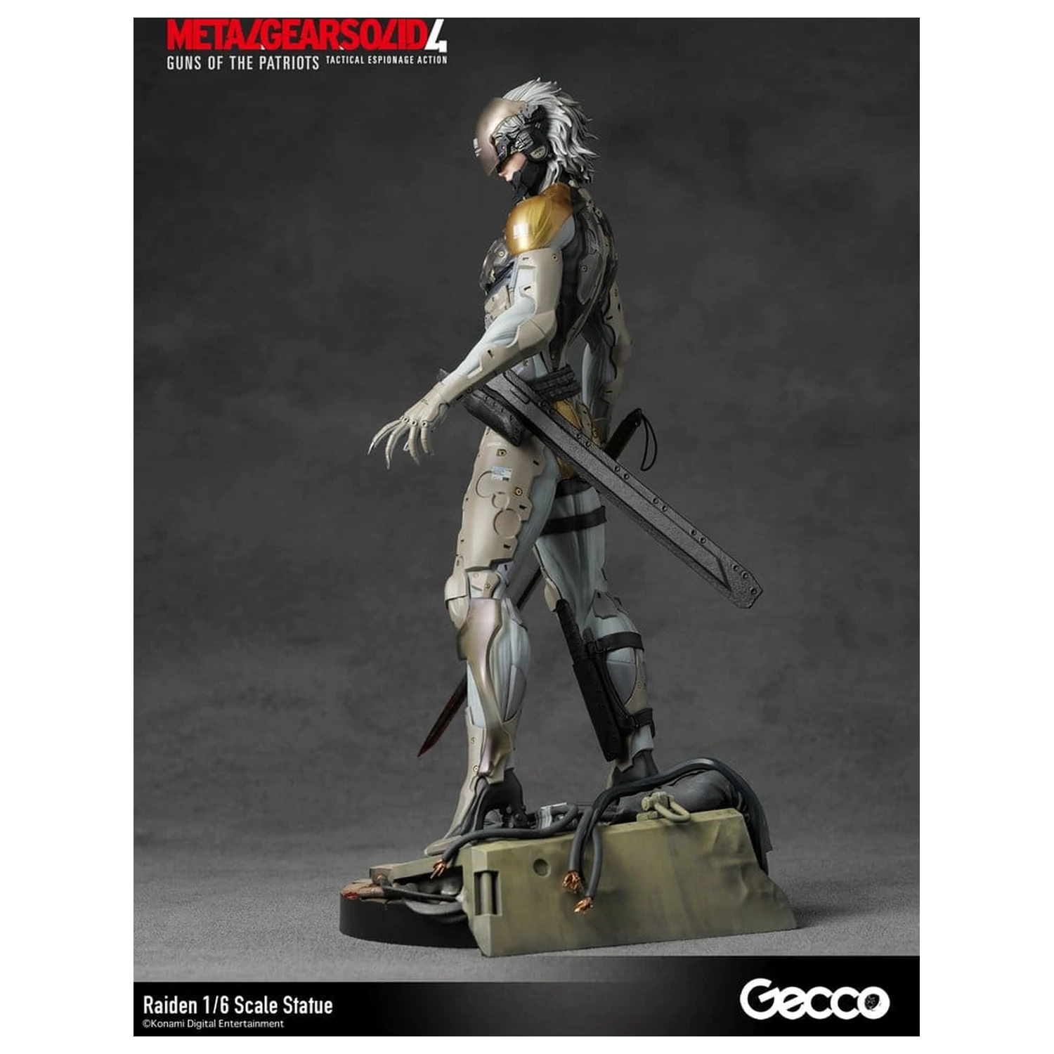 Metal Gear Solid 4 Guns of the Patriots Statuie 1/6 Raiden 32 cm poza produsului