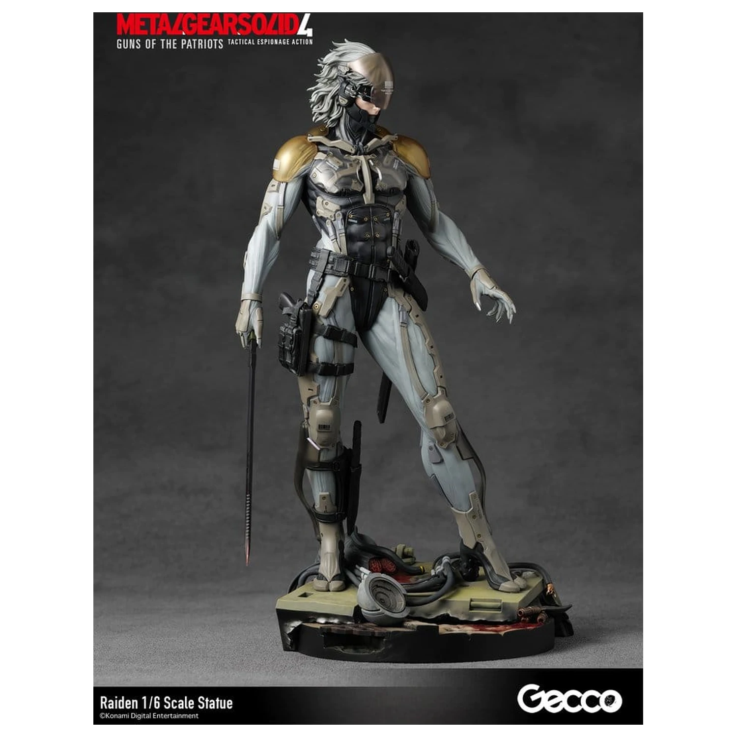 Metal Gear Solid 4 Guns of the Patriots Statuie 1/6 Raiden 32 cm poza produsului