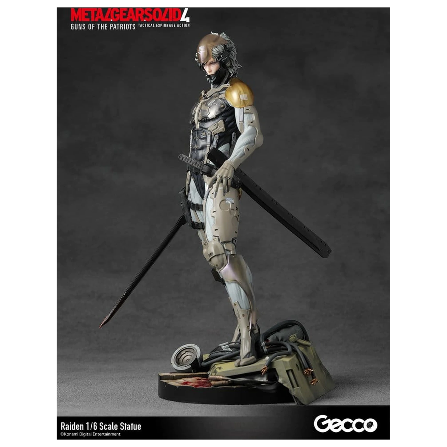Metal Gear Solid 4 Guns of the Patriots Statuie 1/6 Raiden 32 cm poza produsului