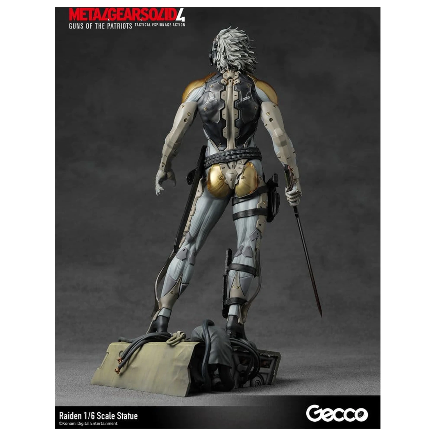 Metal Gear Solid 4 Guns of the Patriots Statuie 1/6 Raiden 32 cm poza produsului