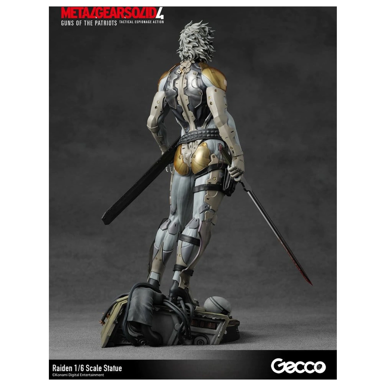 Metal Gear Solid 4 Guns of the Patriots Statuie 1/6 Raiden 32 cm poza produsului