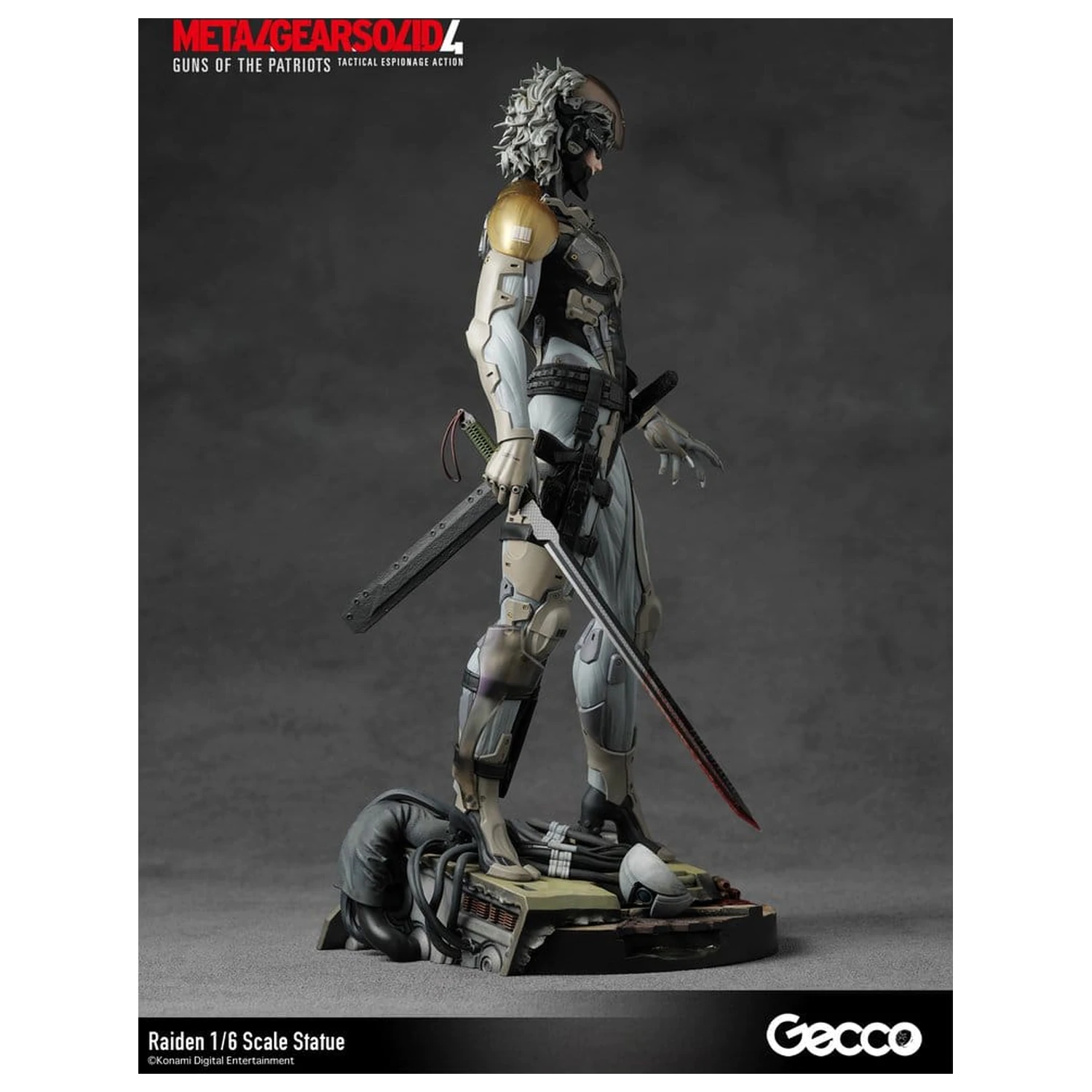 Metal Gear Solid 4 Guns of the Patriots Statuie 1/6 Raiden 32 cm poza produsului