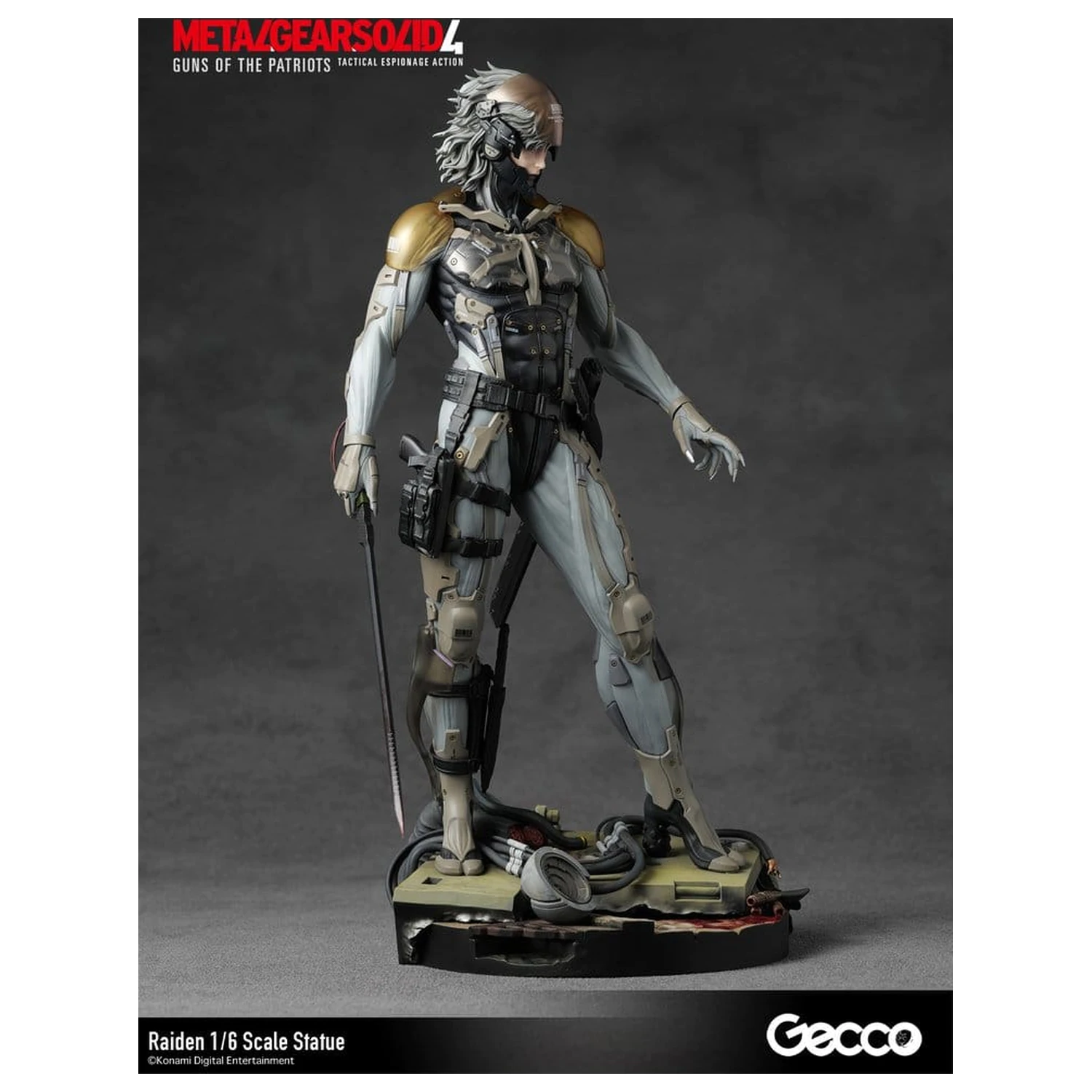Metal Gear Solid 4 Guns of the Patriots Statuie 1/6 Raiden 32 cm poza produsului