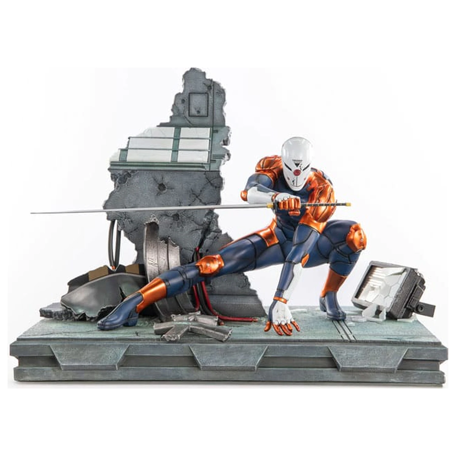 Metal Gear Solid Statuie Cyborg Ninja (Gray Fox) 41 cm poza produsului