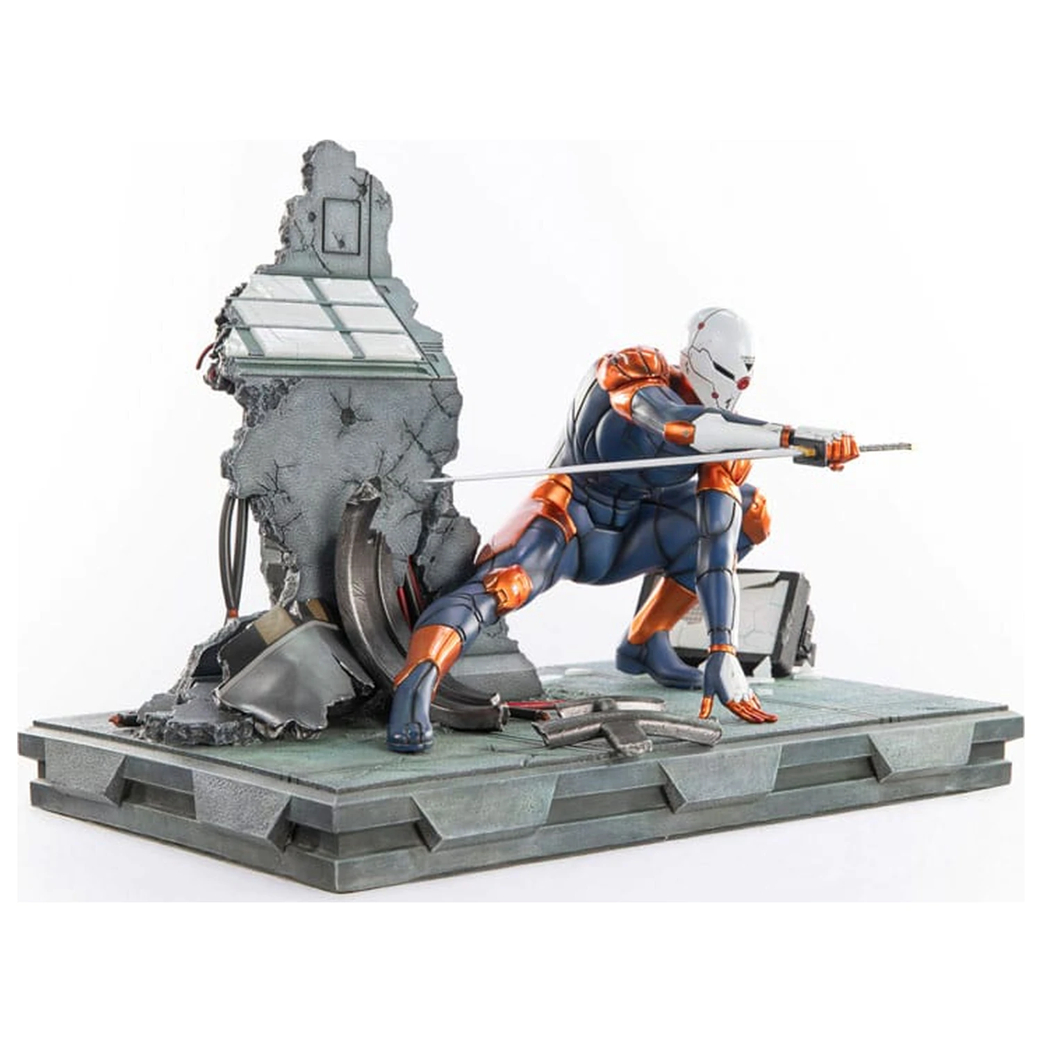 Metal Gear Solid Statuie Cyborg Ninja (Gray Fox) 41 cm poza produsului