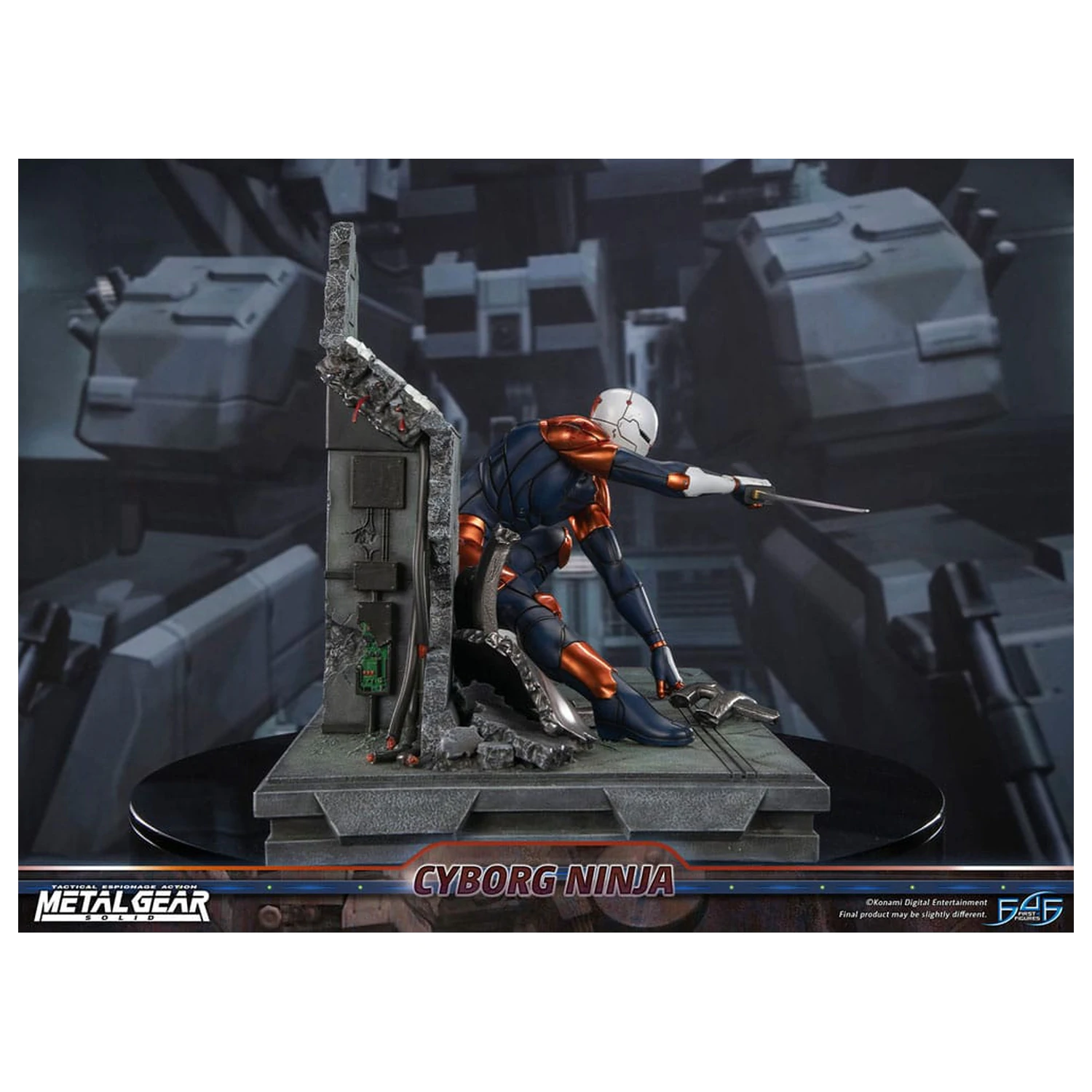Metal Gear Solid Statuie Cyborg Ninja (Gray Fox) 41 cm poza produsului