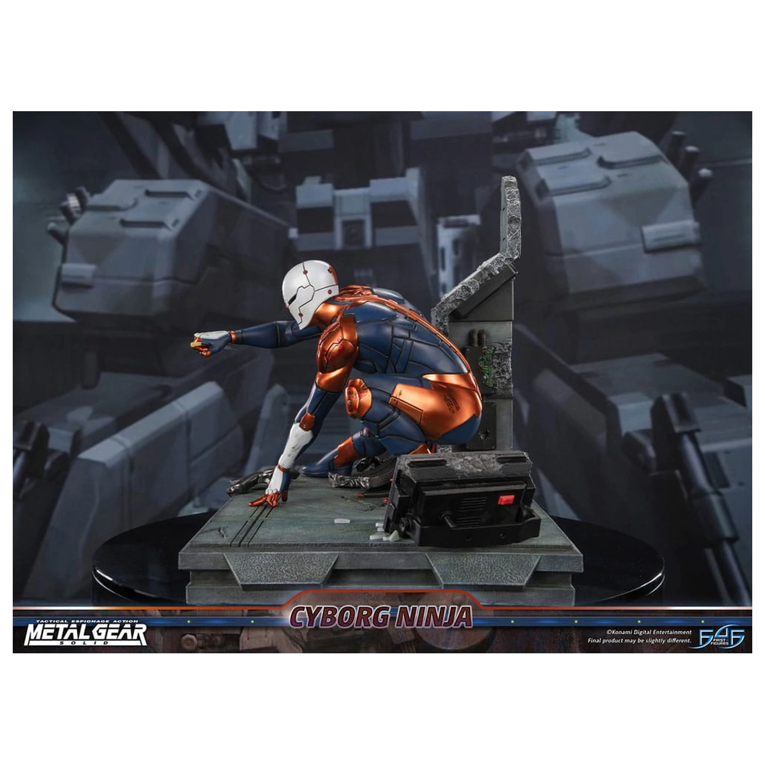 Metal Gear Solid Statuie Cyborg Ninja (Gray Fox) 41 cm poza produsului