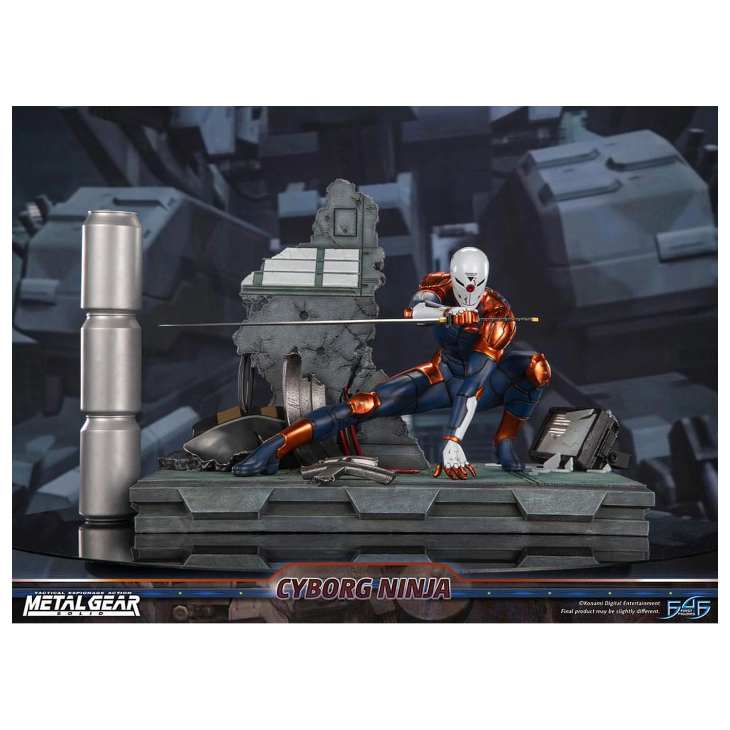 Metal Gear Solid Statuie Cyborg Ninja (Gray Fox) 41 cm poza produsului