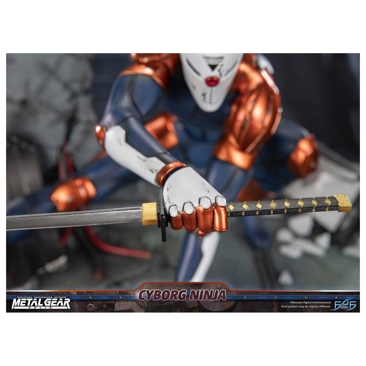 Metal Gear Solid Statuie Cyborg Ninja (Gray Fox) 41 cm poza produsului