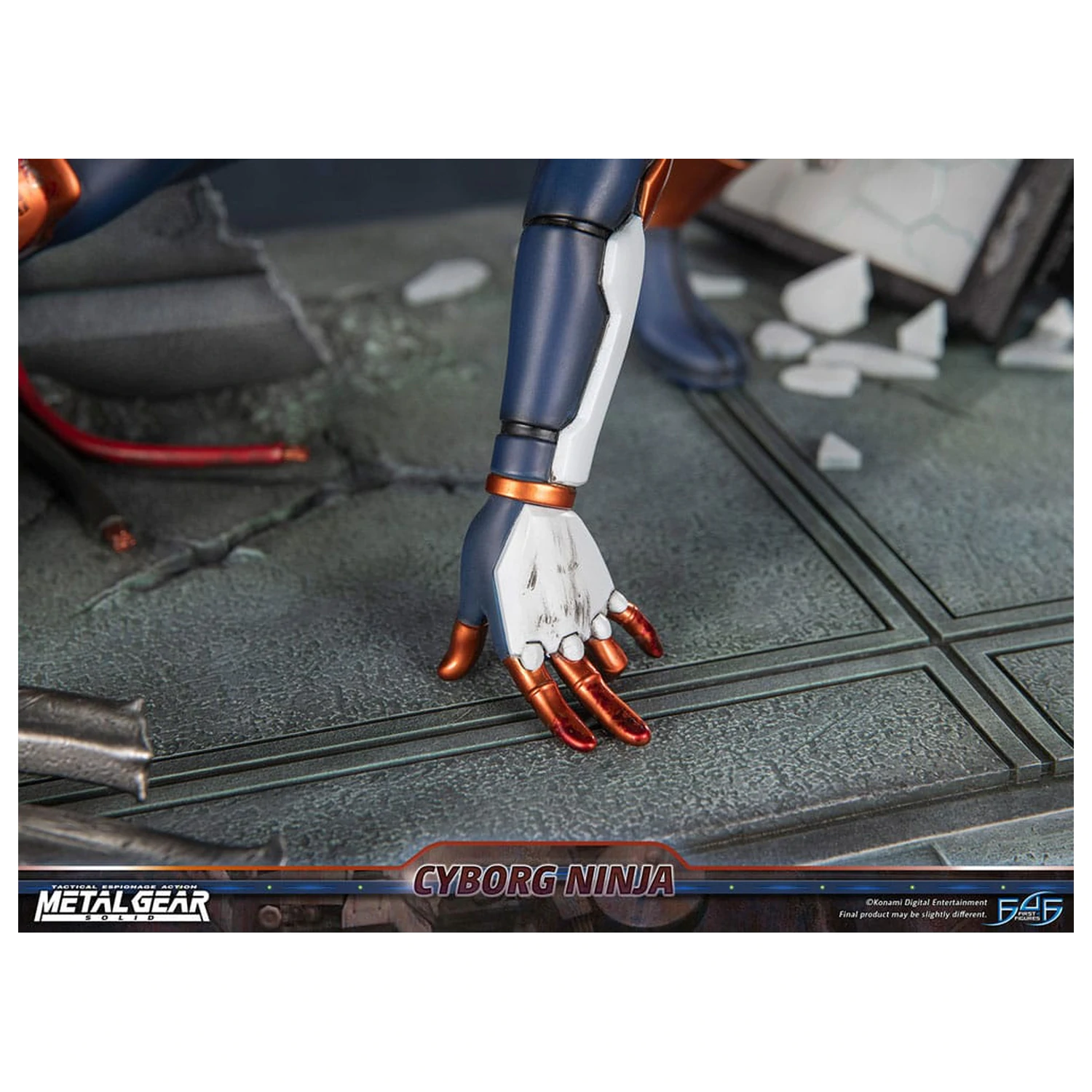 Metal Gear Solid Statuie Cyborg Ninja (Gray Fox) 41 cm poza produsului