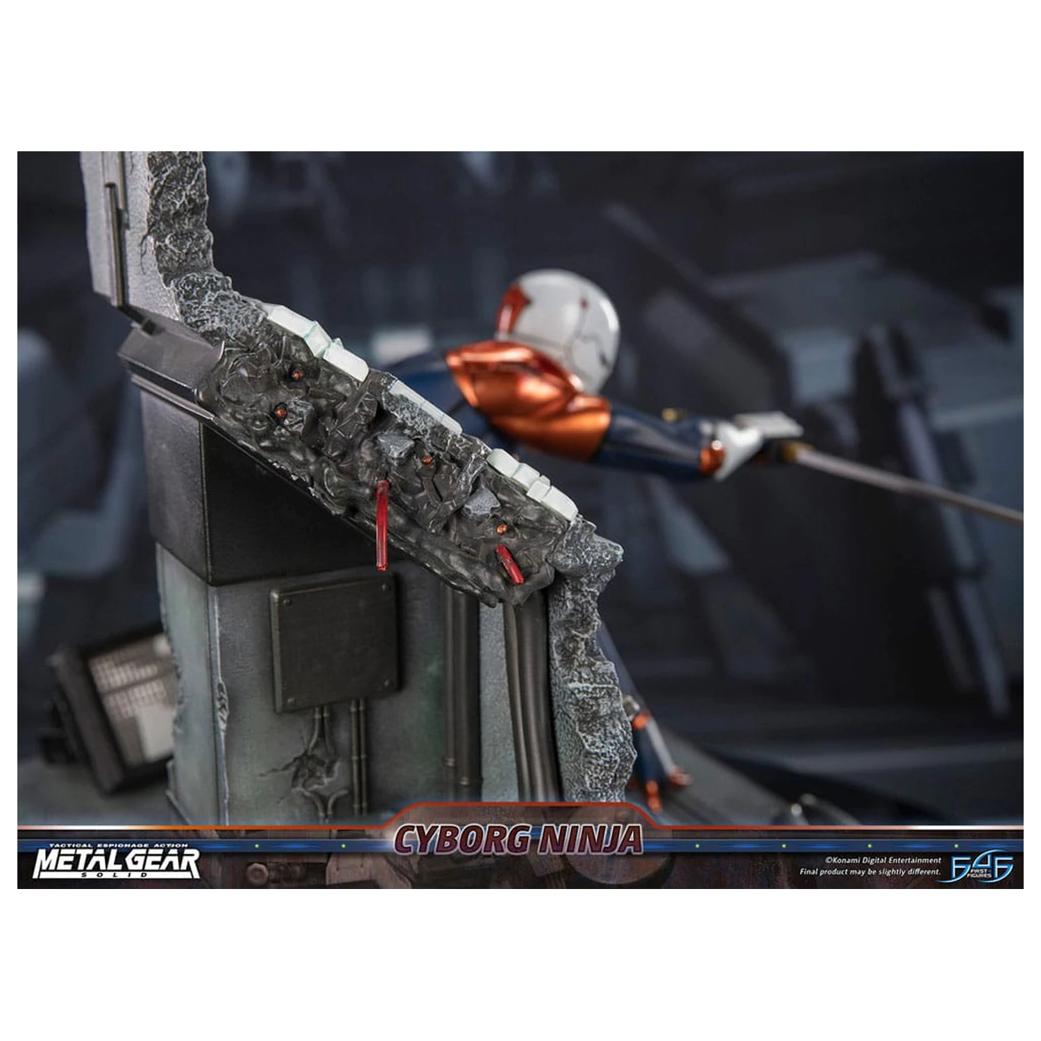 Metal Gear Solid Statuie Cyborg Ninja (Gray Fox) 41 cm poza produsului