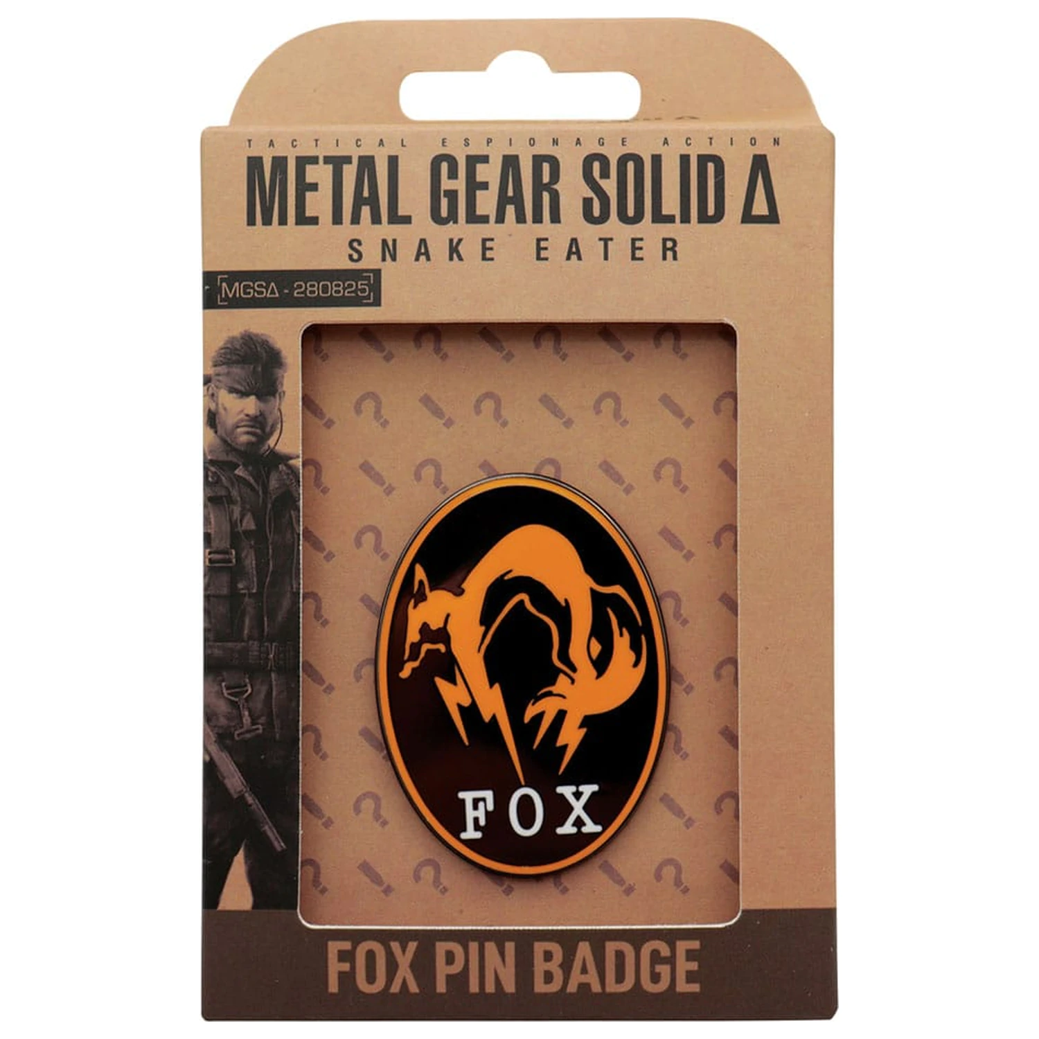 Metal Gear Solid Delta insigna Fox Editie limitata poza produsului