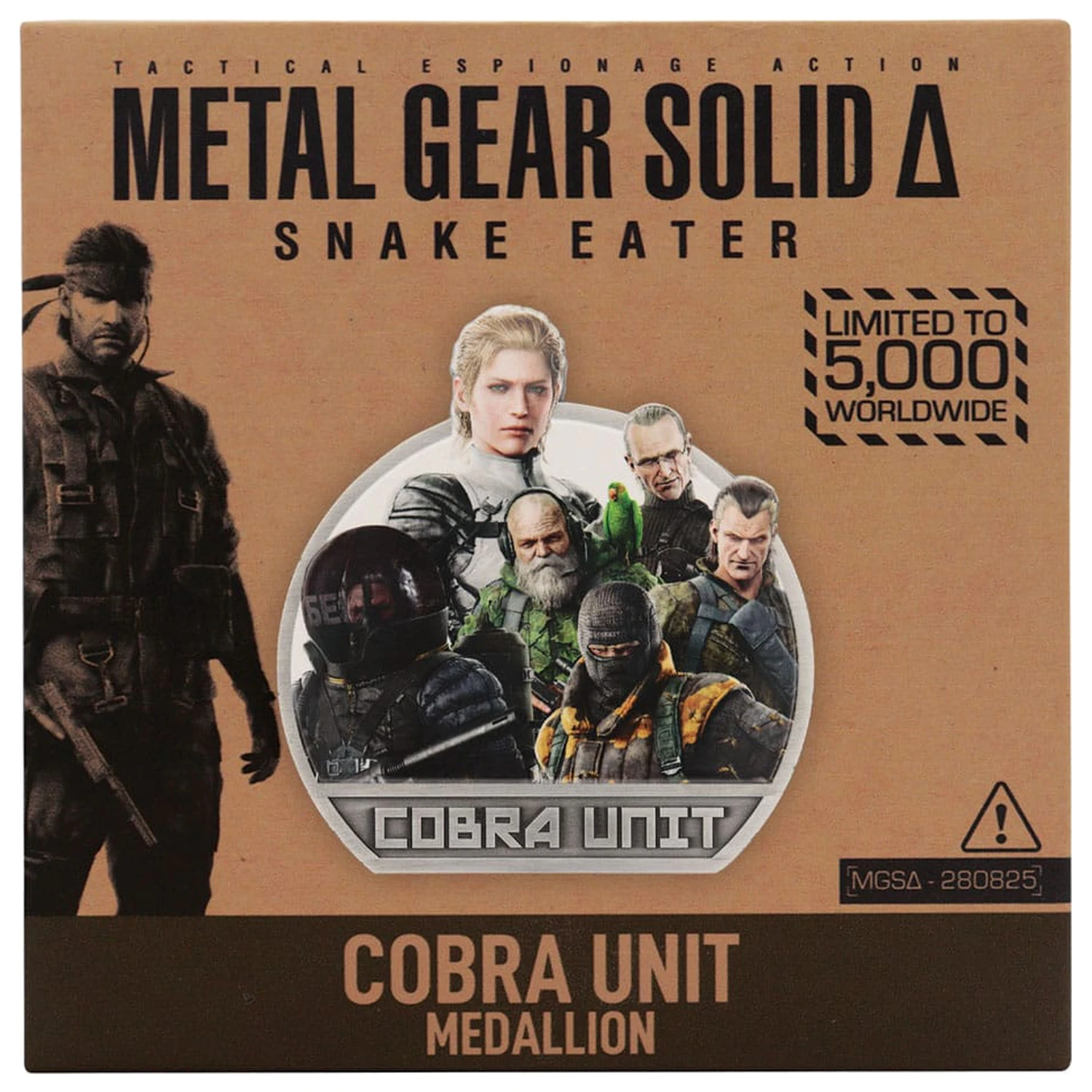 Metal Gear Solid Delta Medalion Cobra Unit editie limitata poza produsului
