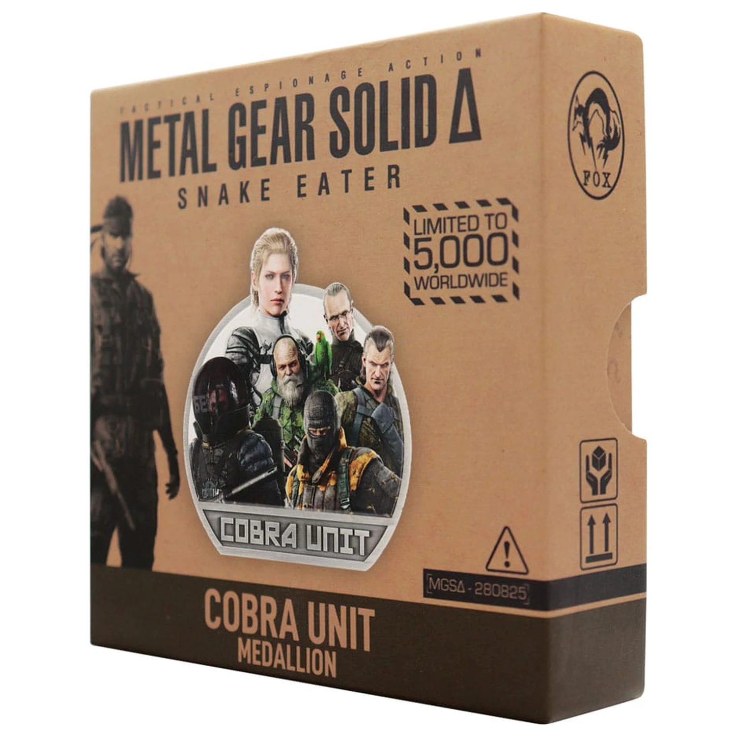 Metal Gear Solid Delta Medalion Cobra Unit editie limitata poza produsului