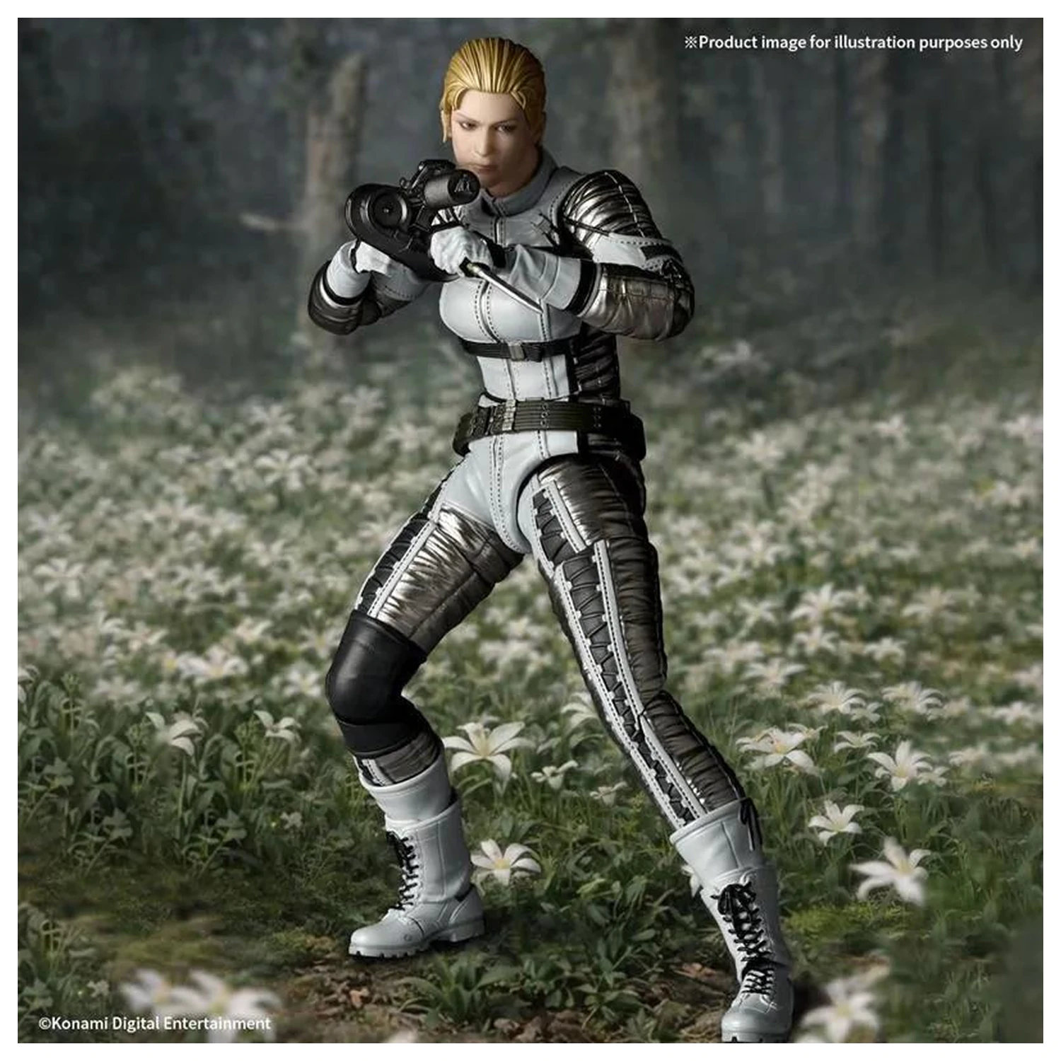 Figurina Metal Gear Solid Delta The Boss Revoltech A.Y. 15.5cm poza produsului