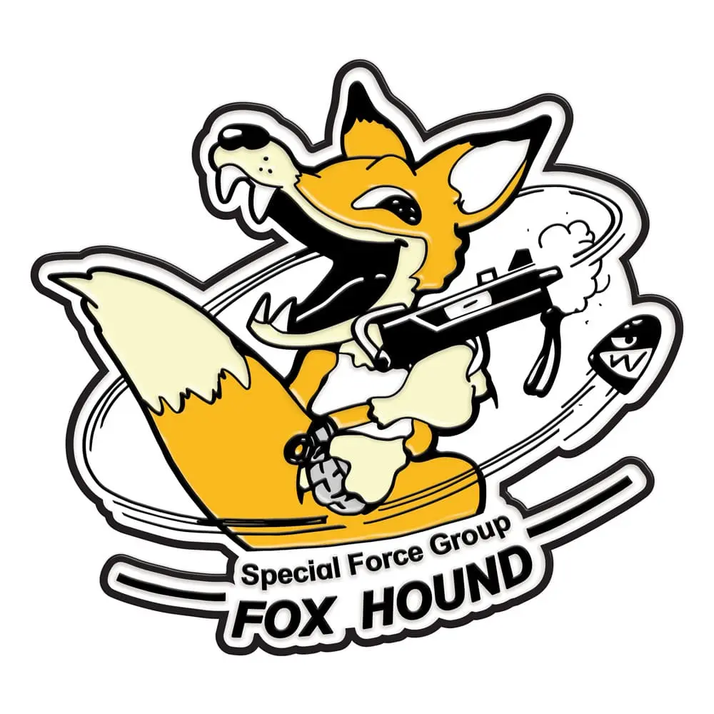 Metal Gear Solid Pin Insignă Foxhound Limited Edition poza produsului