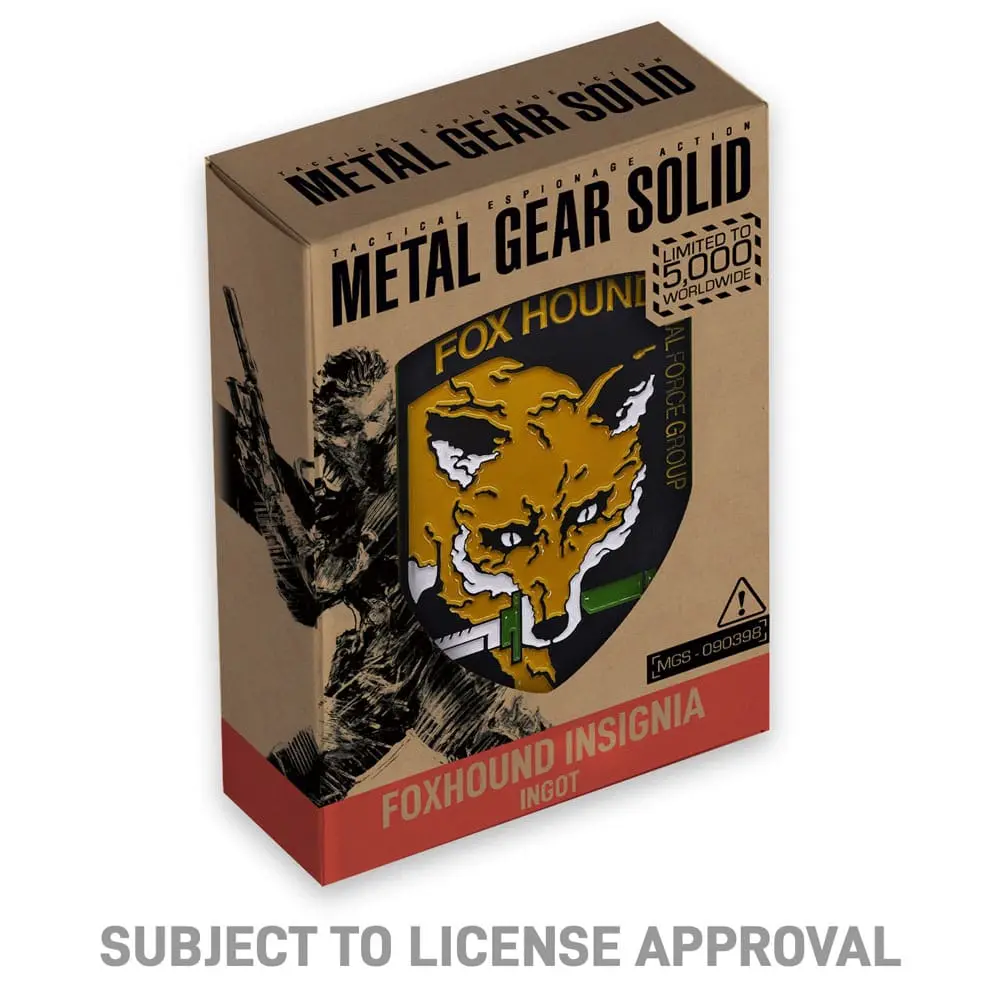 Lingou Metal Gear Solid Foxhound Insignia Ediție Limitată poza produsului