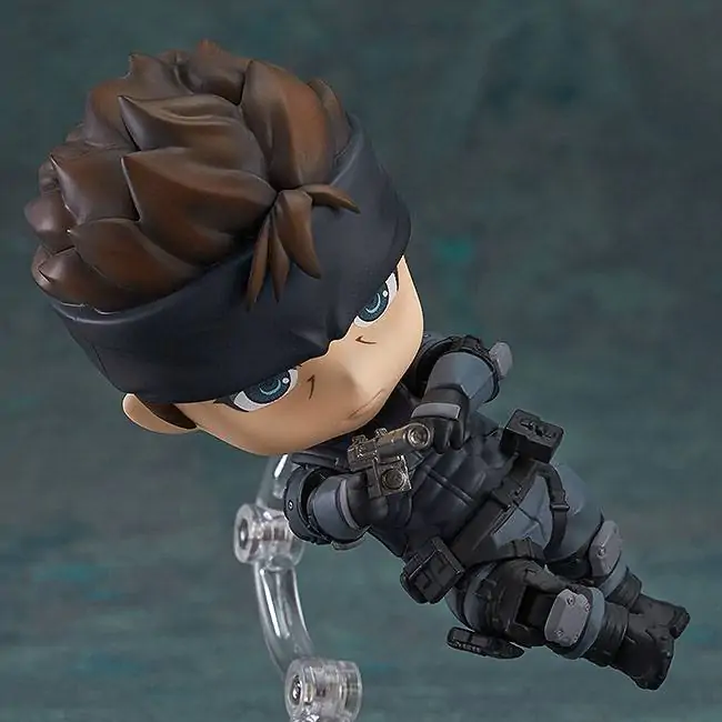 Metal Gear Solid Nendoroid Figurina de acțiune Solid Snake (re-run) 10 cm poza produsului