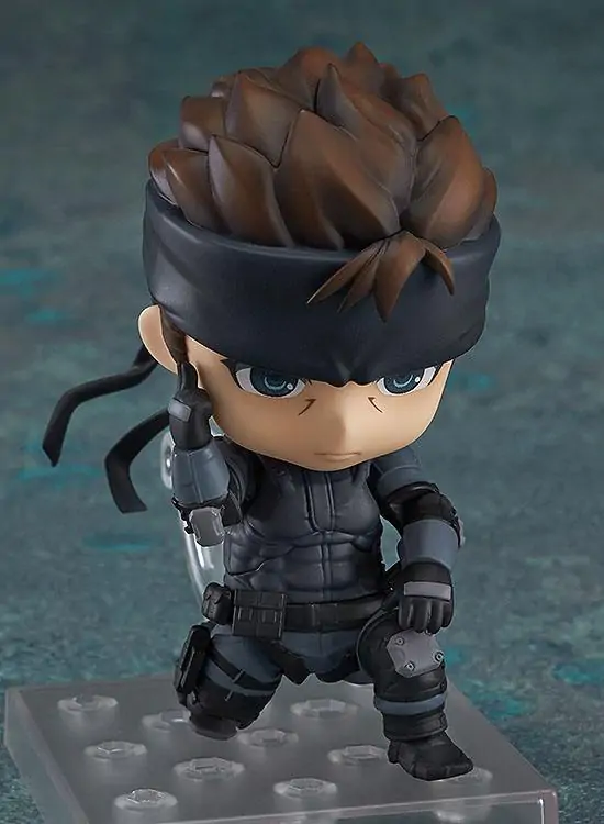 Metal Gear Solid Nendoroid Figurina de acțiune Solid Snake (re-run) 10 cm poza produsului