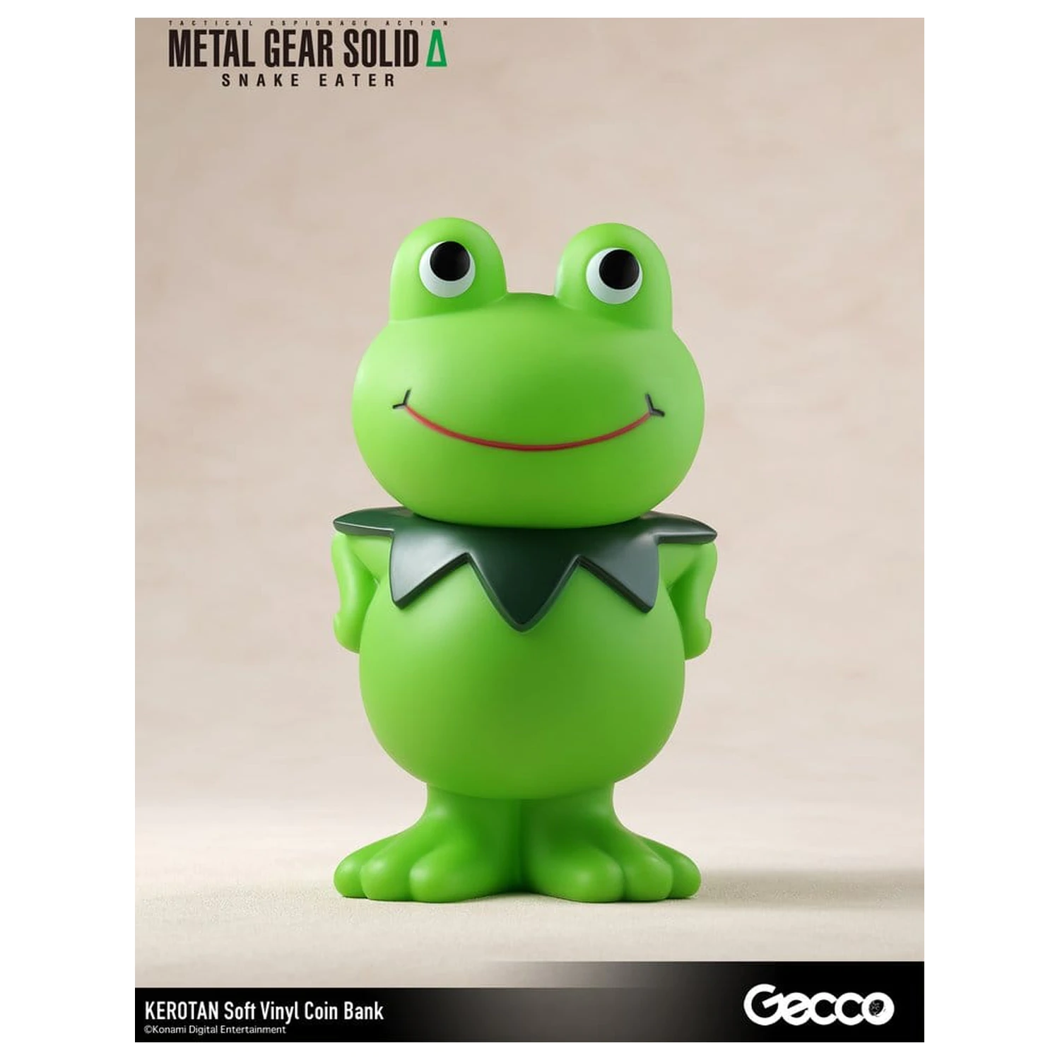 Metal Gear Solid Snake Eater Soft Vinyl Bank Kerotan 21 cm poza produsului