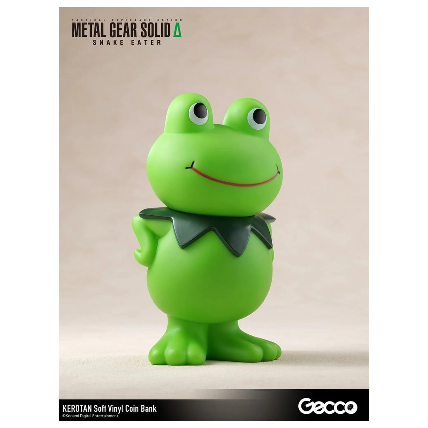 Metal Gear Solid Snake Eater Soft Vinyl Bank Kerotan 21 cm poza produsului