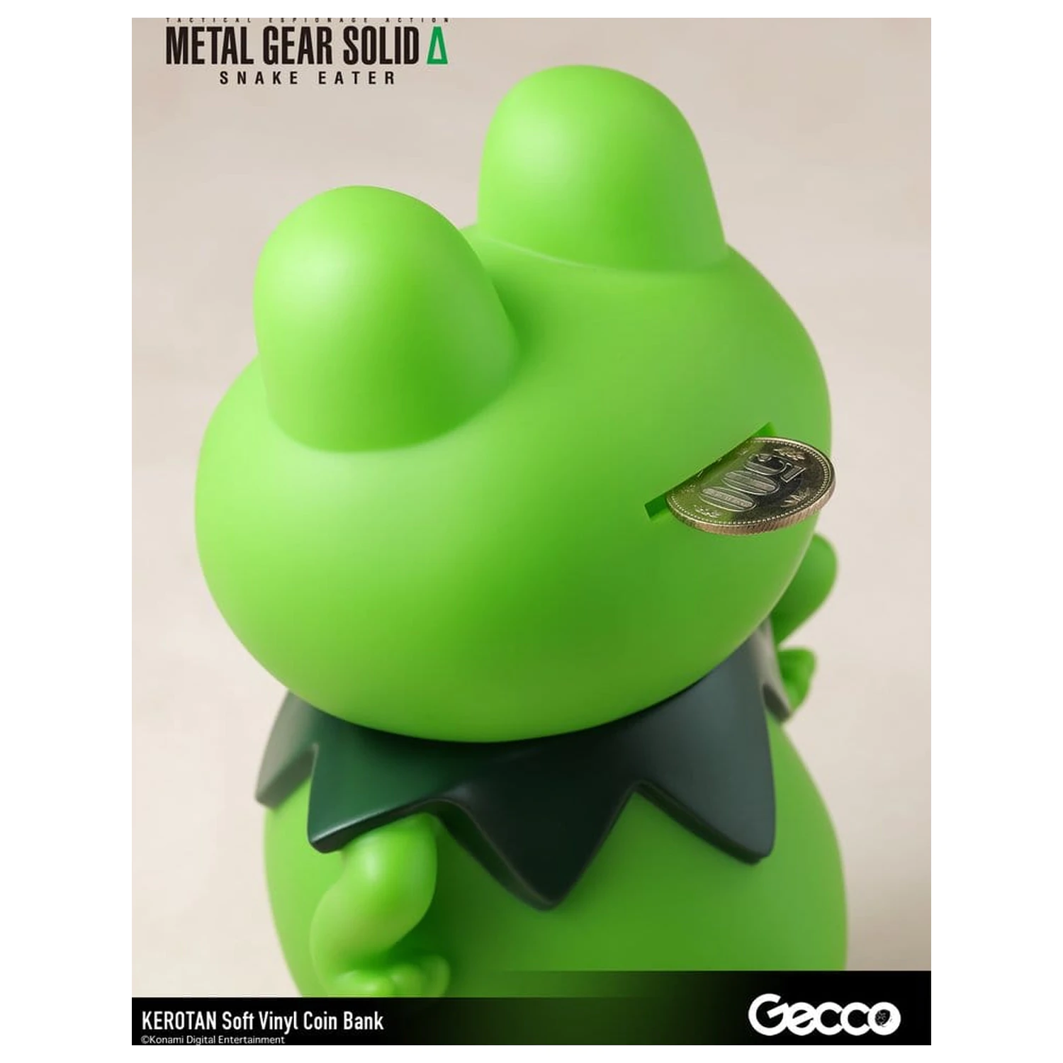 Metal Gear Solid Snake Eater Soft Vinyl Bank Kerotan 21 cm poza produsului