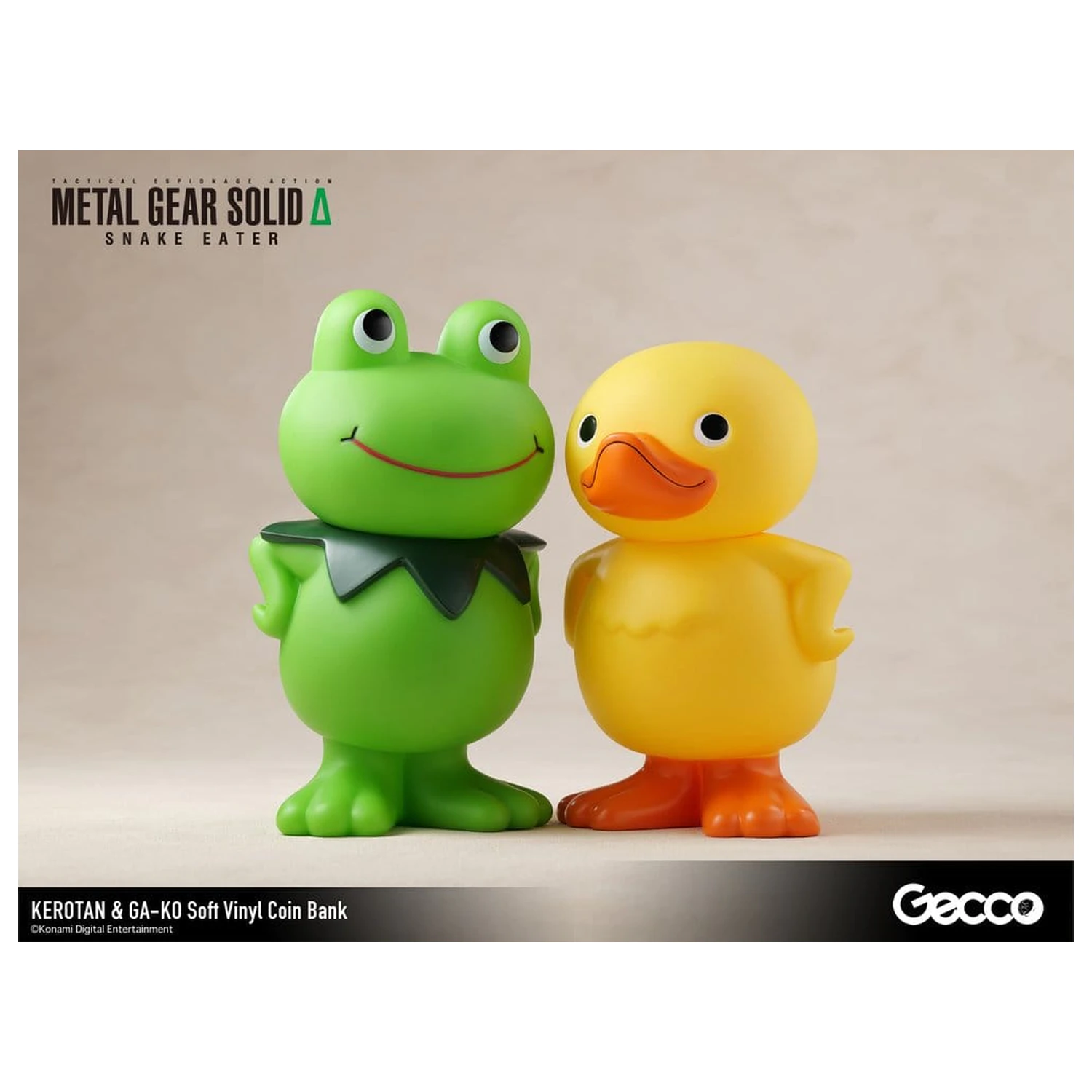 Metal Gear Solid Snake Eater Soft Vinyl Bank Kerotan 21 cm poza produsului