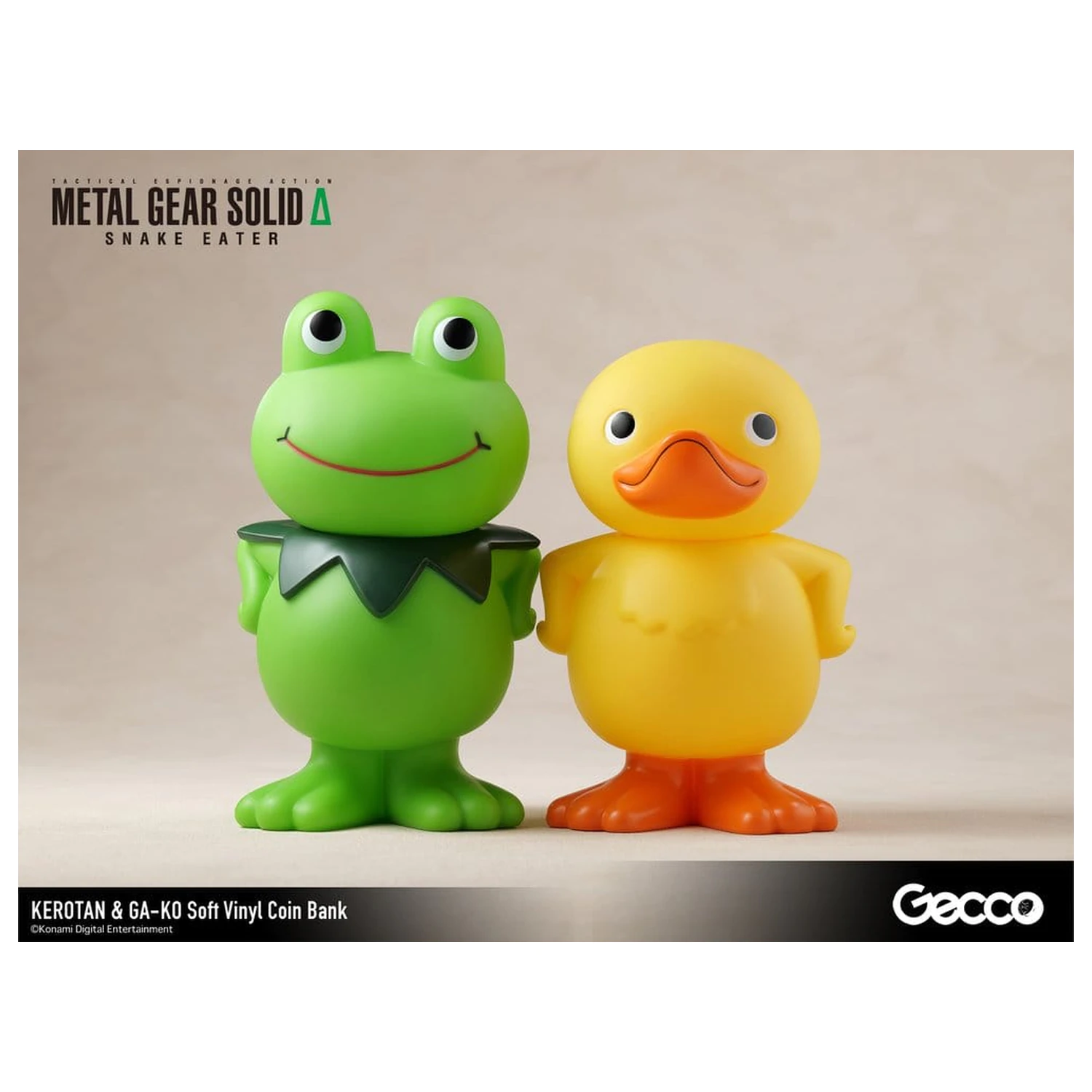 Metal Gear Solid Snake Eater Soft Vinyl Bank Kerotan 21 cm poza produsului