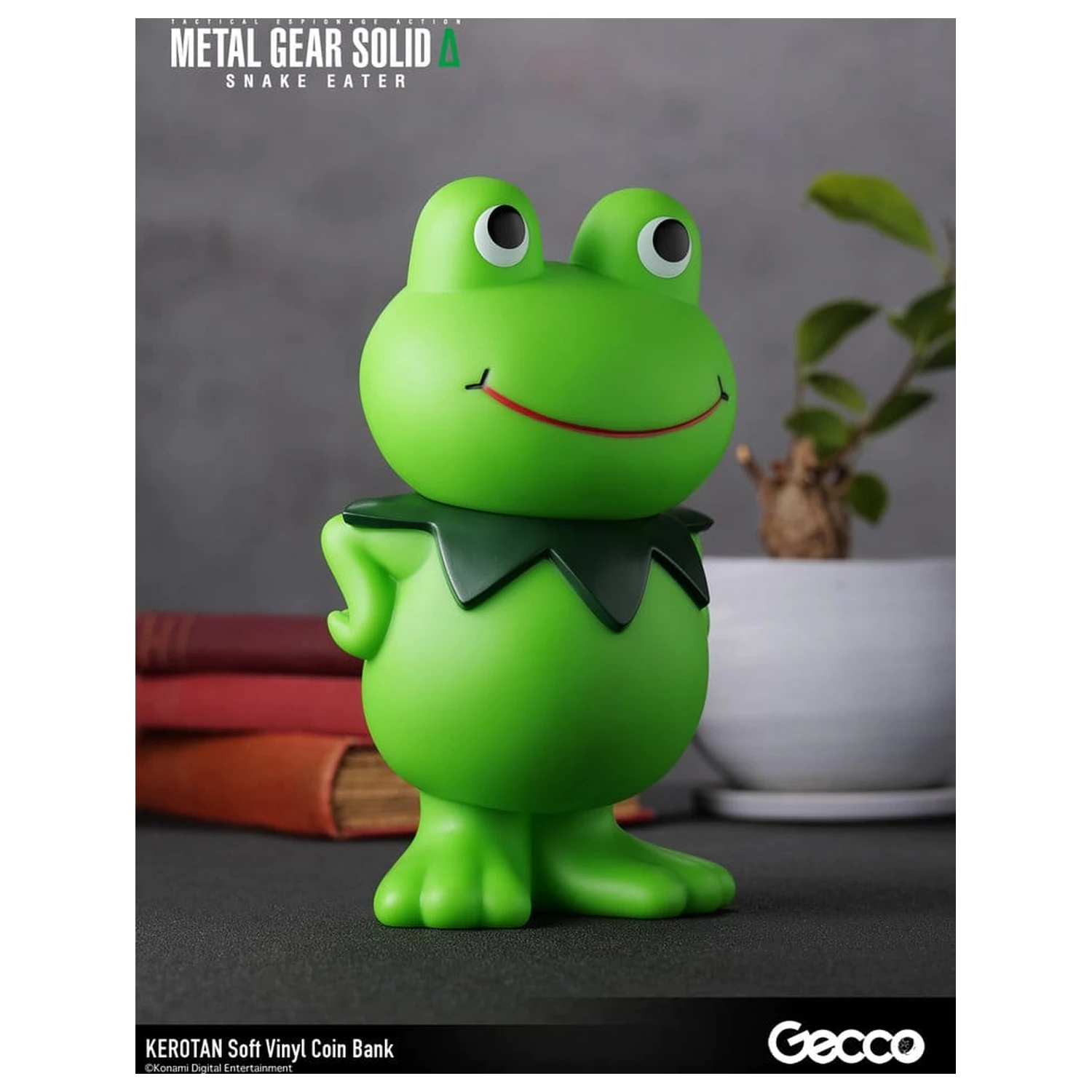 Metal Gear Solid Snake Eater Soft Vinyl Bank Kerotan 21 cm poza produsului