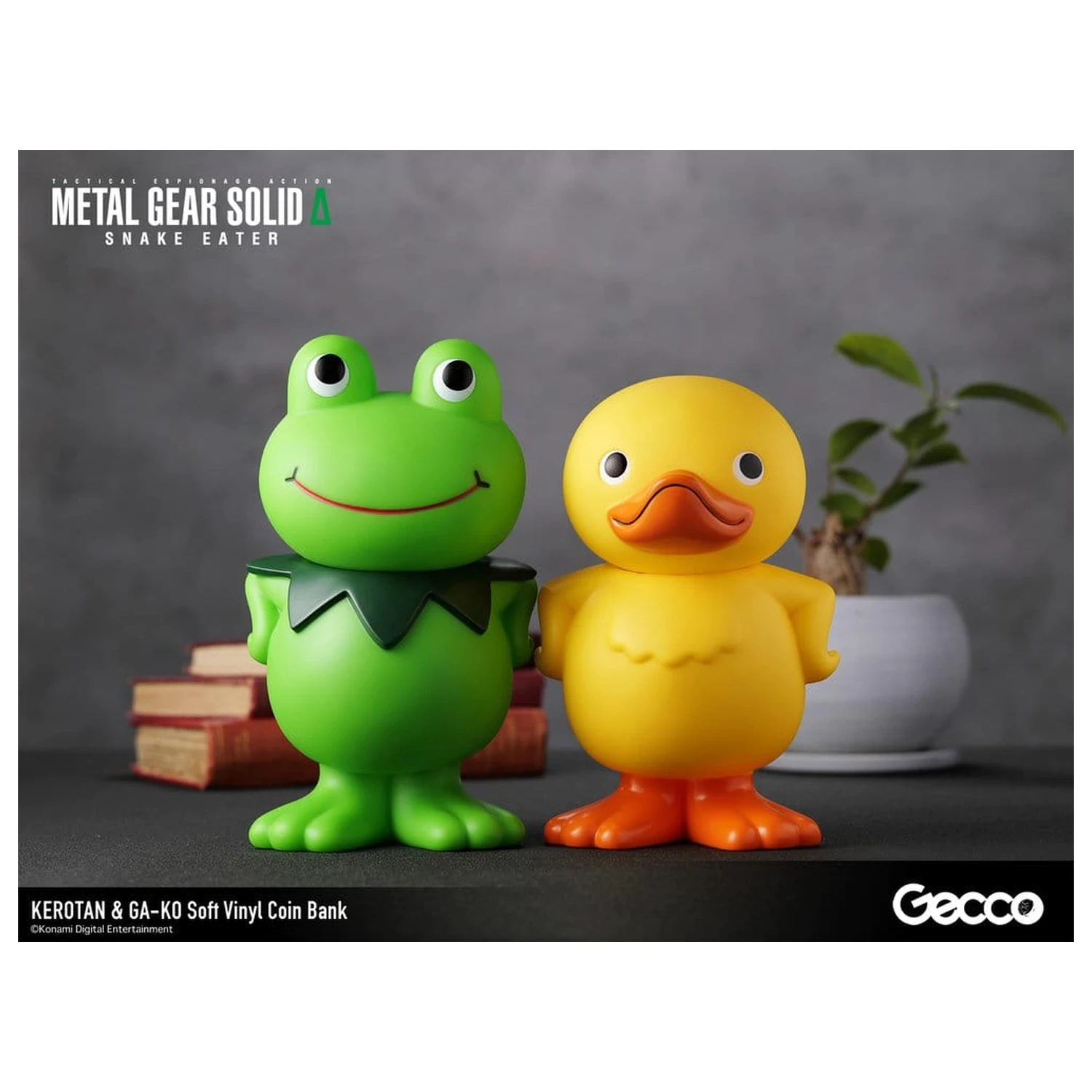 Metal Gear Solid Snake Eater Soft Vinyl Bank Kerotan 21 cm poza produsului