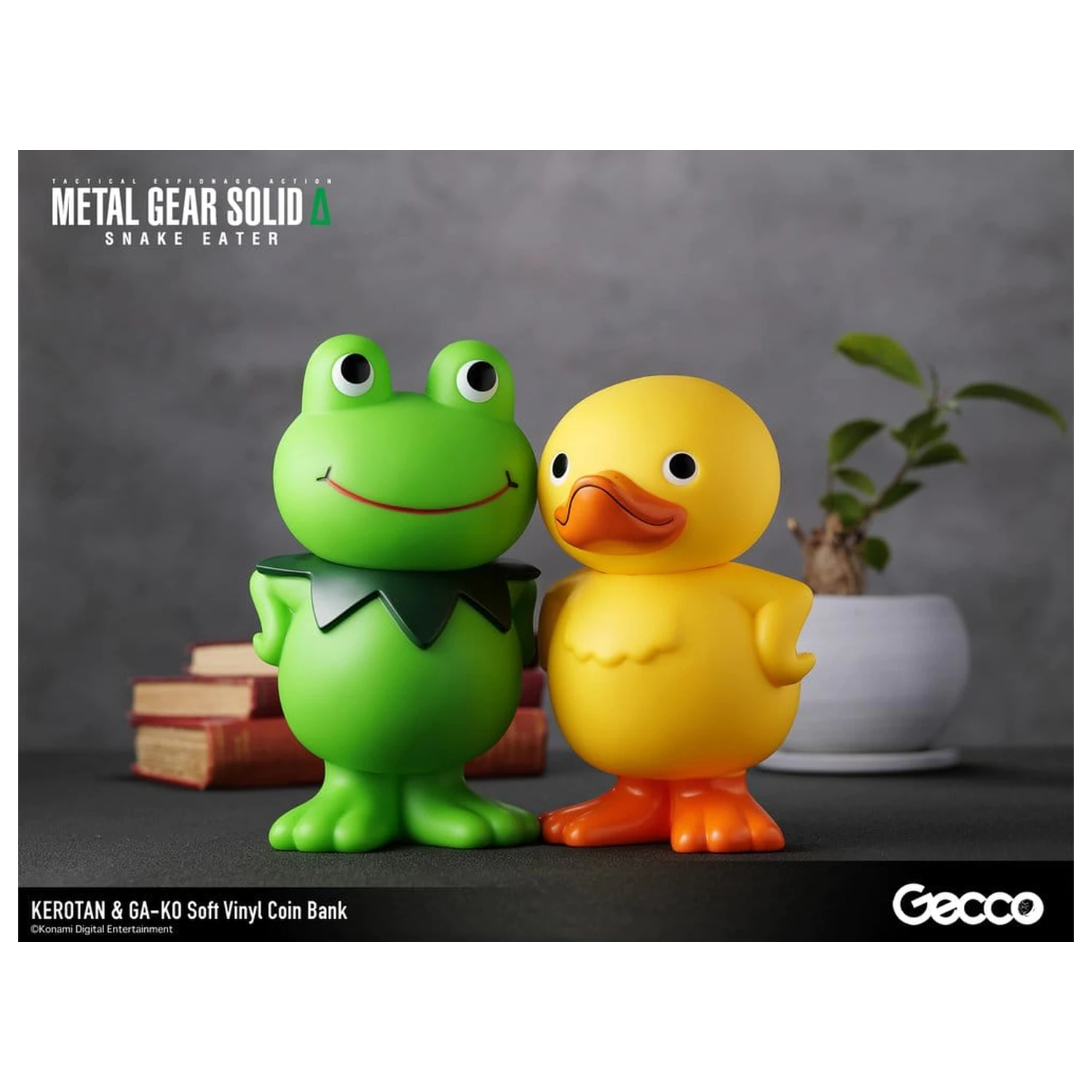 Metal Gear Solid Snake Eater Soft Vinyl Bank Kerotan 21 cm poza produsului