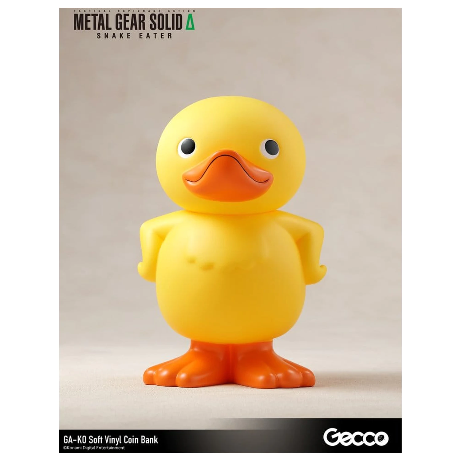 Metal Gear Solid Snake Eater Banca din vinil moale GA-KO 19 cm poza produsului