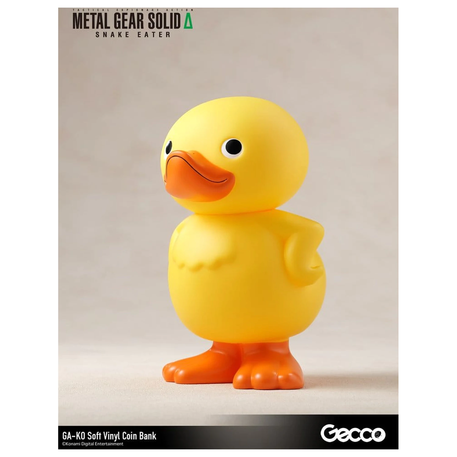 Metal Gear Solid Snake Eater Banca din vinil moale GA-KO 19 cm poza produsului