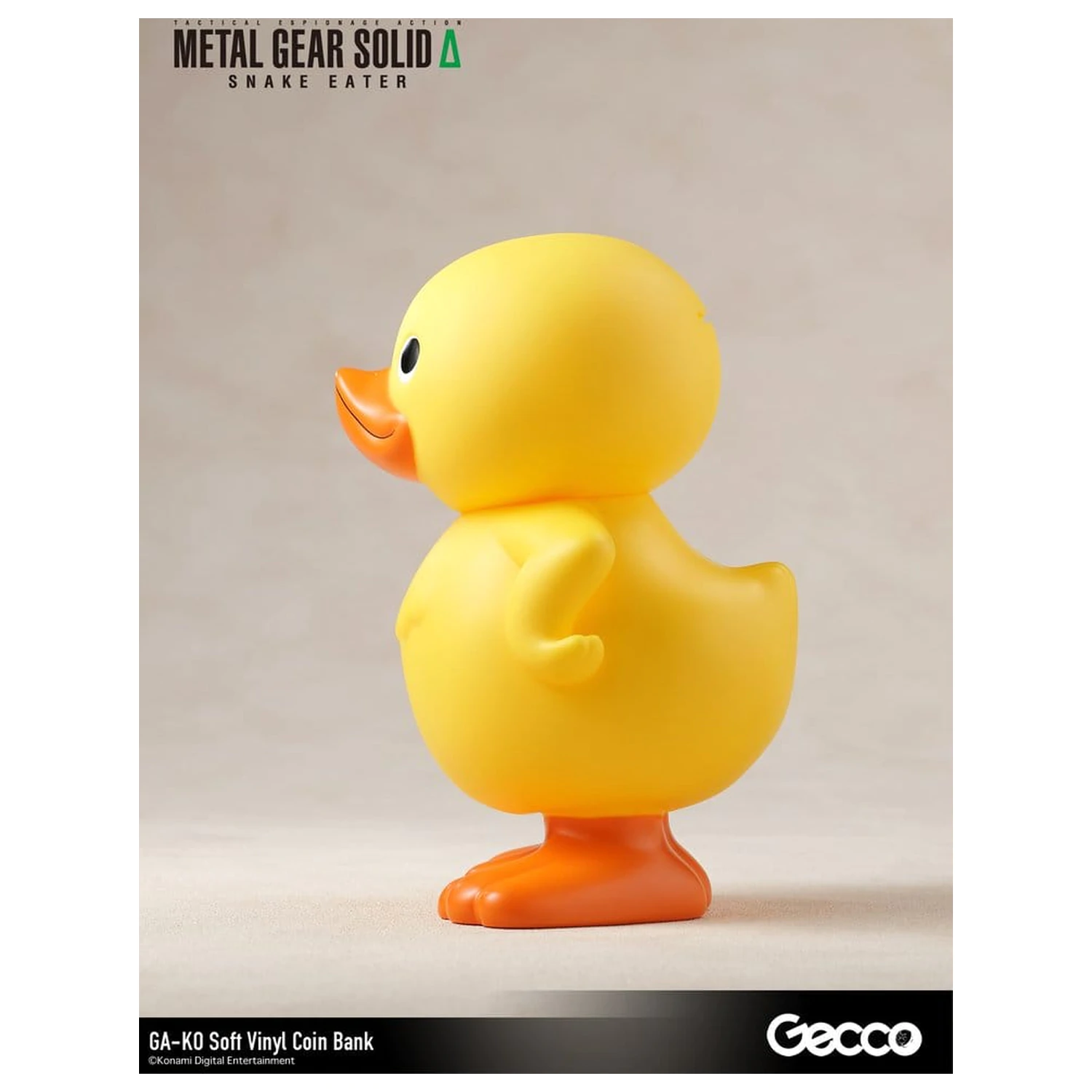 Metal Gear Solid Snake Eater Banca din vinil moale GA-KO 19 cm poza produsului