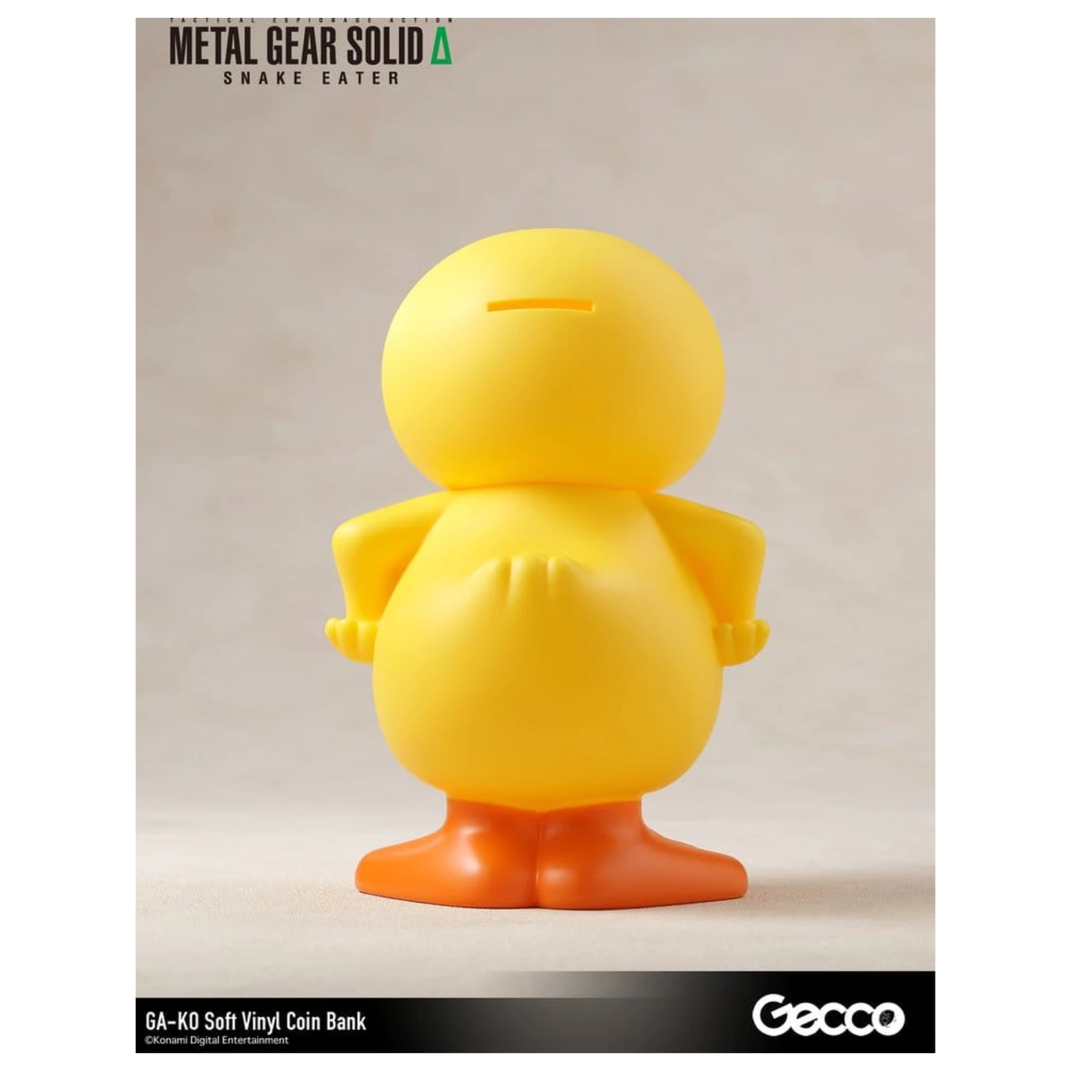 Metal Gear Solid Snake Eater Banca din vinil moale GA-KO 19 cm poza produsului