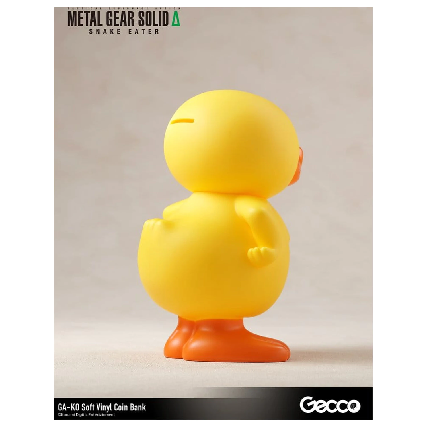 Metal Gear Solid Snake Eater Banca din vinil moale GA-KO 19 cm poza produsului