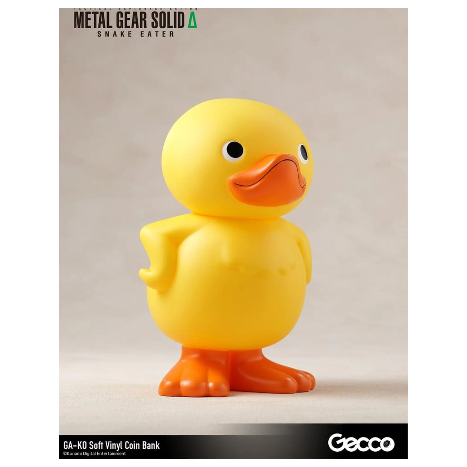 Metal Gear Solid Snake Eater Banca din vinil moale GA-KO 19 cm poza produsului