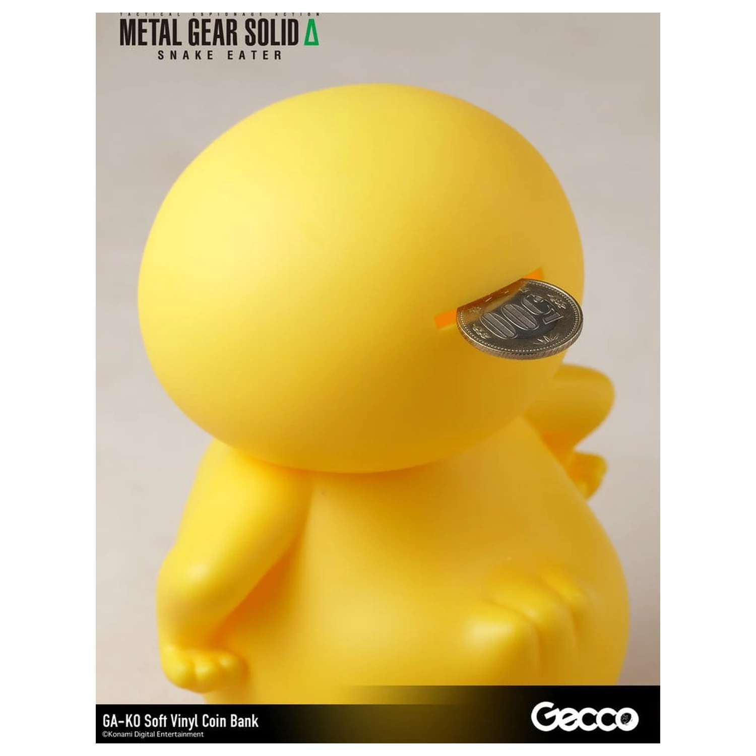 Metal Gear Solid Snake Eater Banca din vinil moale GA-KO 19 cm poza produsului