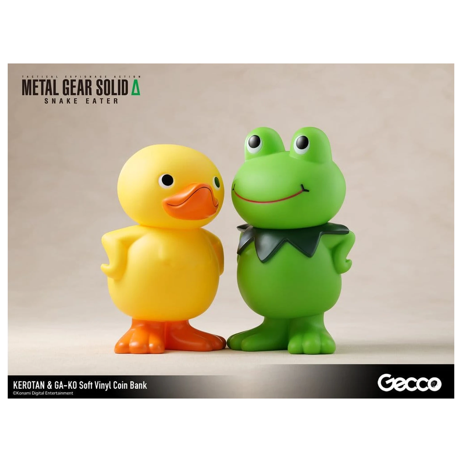 Metal Gear Solid Snake Eater Banca din vinil moale GA-KO 19 cm poza produsului