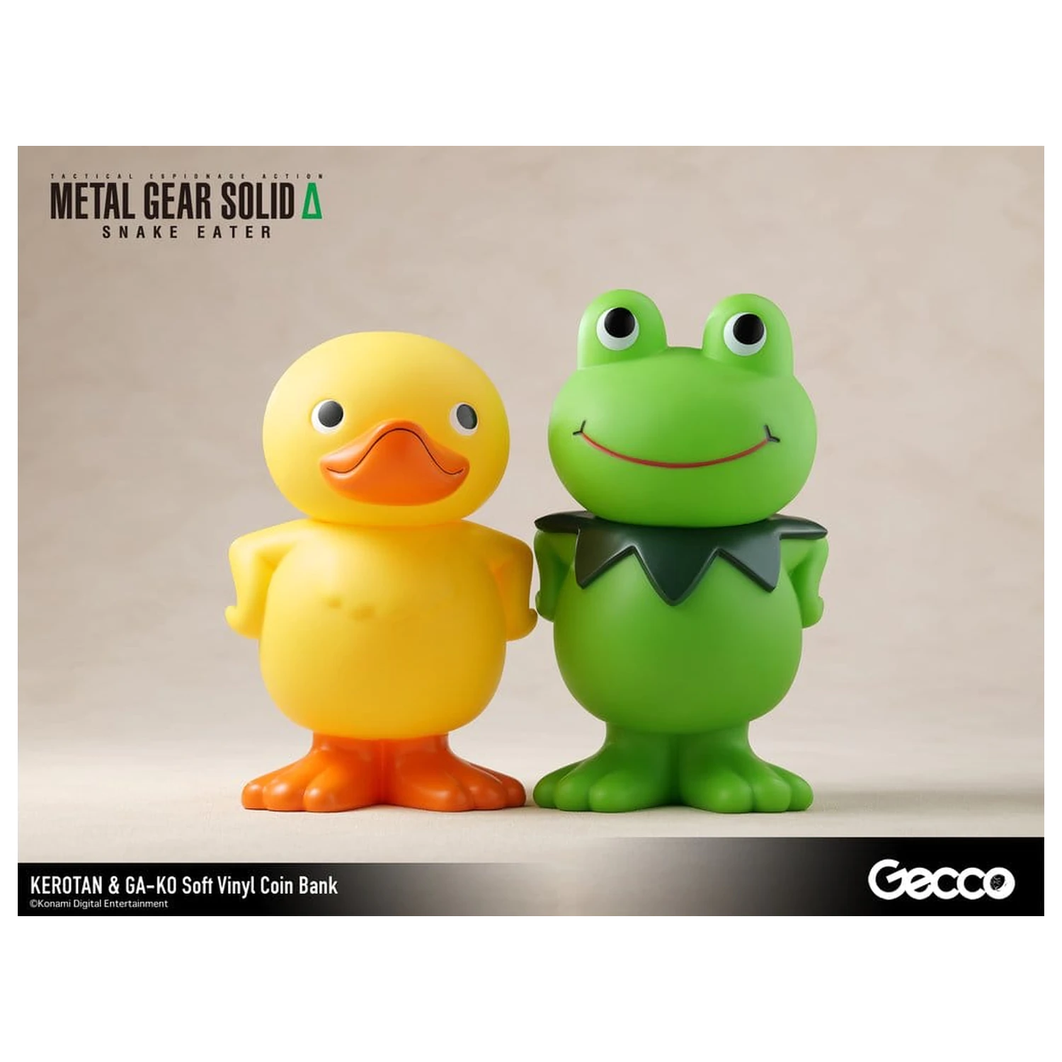 Metal Gear Solid Snake Eater Banca din vinil moale GA-KO 19 cm poza produsului