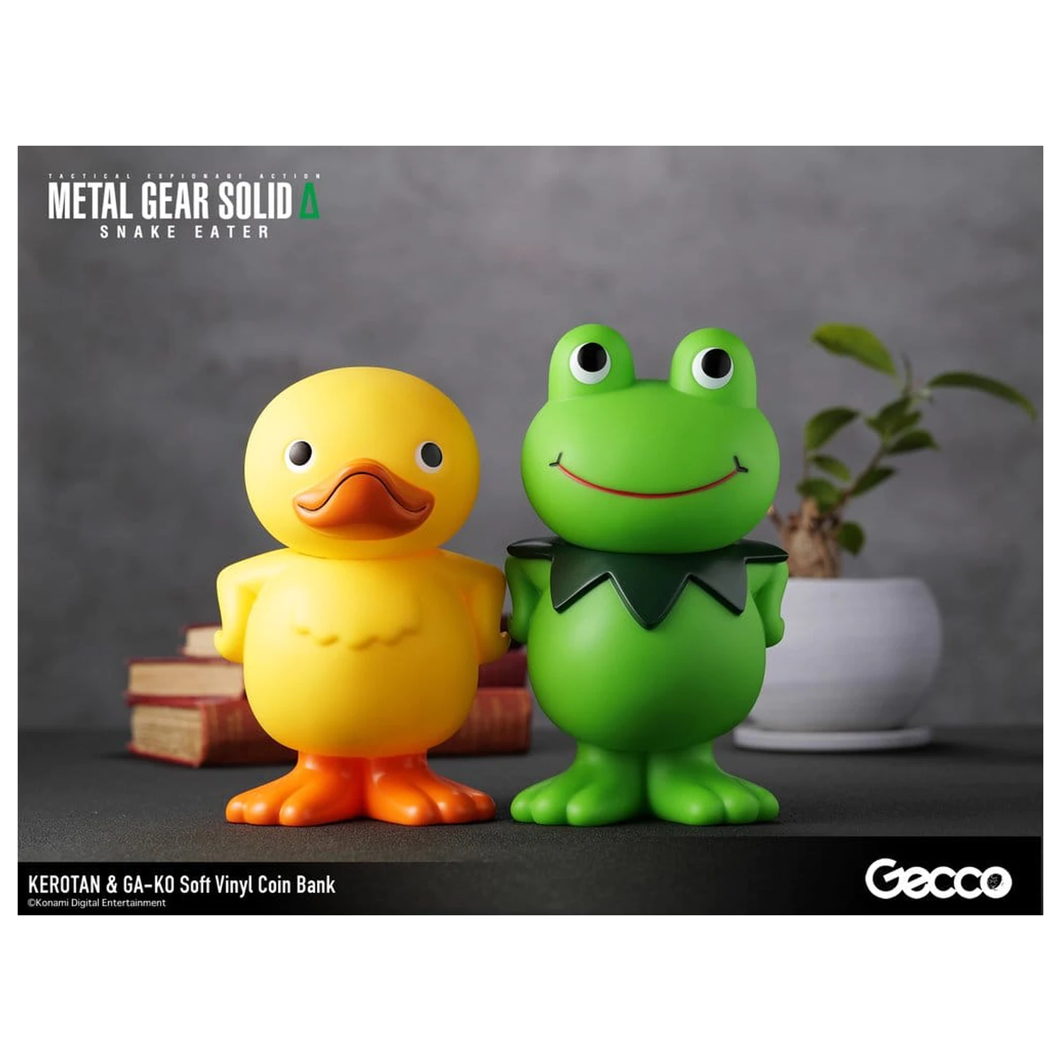 Metal Gear Solid Snake Eater Banca din vinil moale GA-KO 19 cm poza produsului