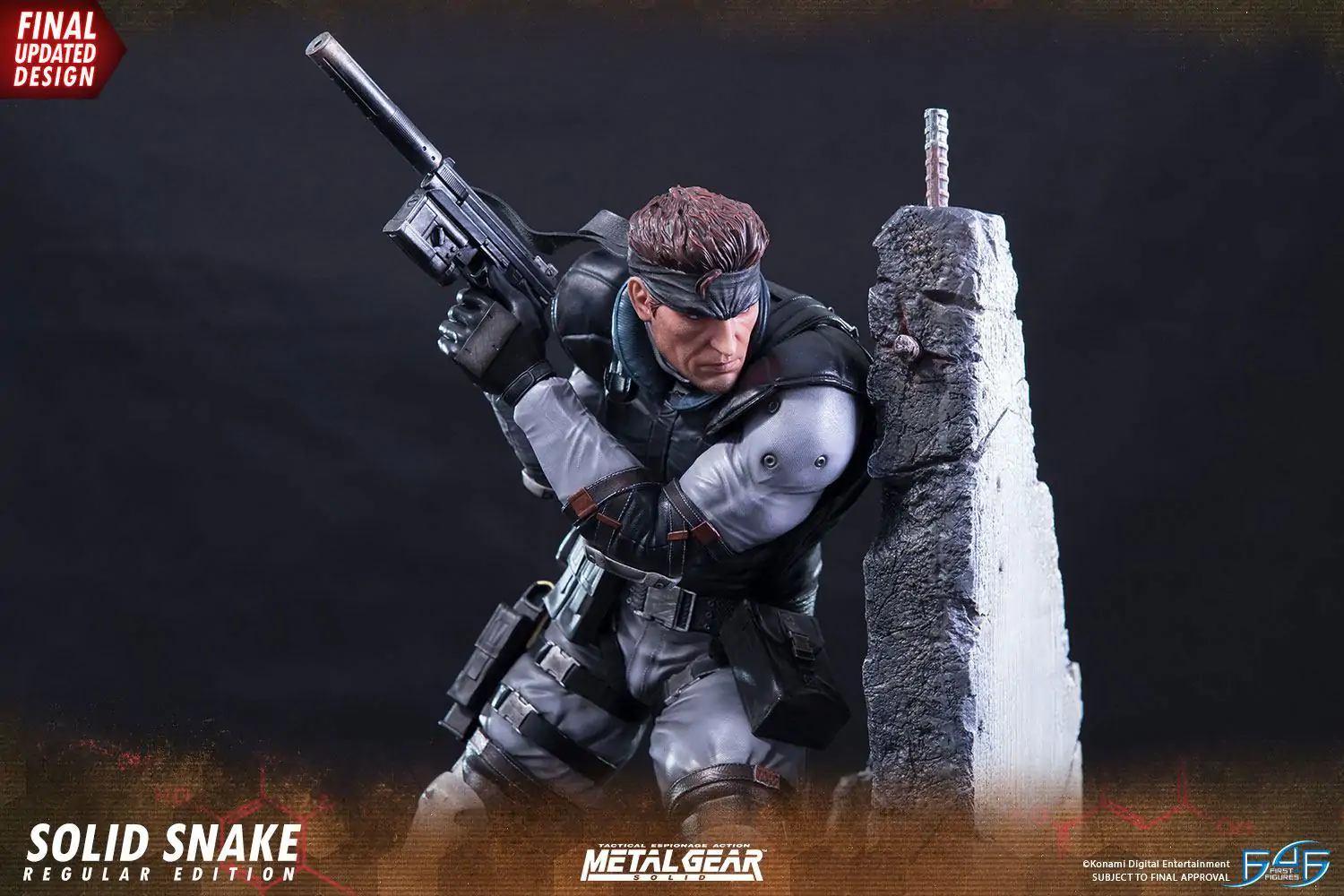 Statuie Metal Gear Solid Solid Snake 44 cm poza produsului