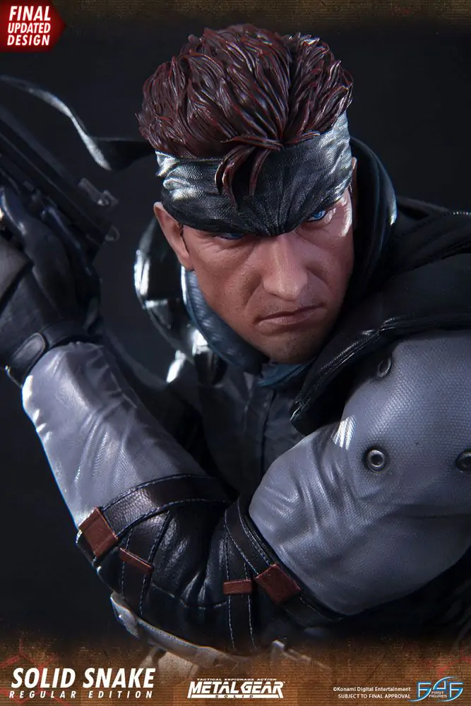 Statuie Metal Gear Solid Solid Snake 44 cm poza produsului