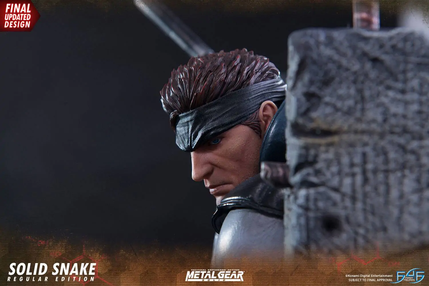 Statuie Metal Gear Solid Solid Snake 44 cm poza produsului