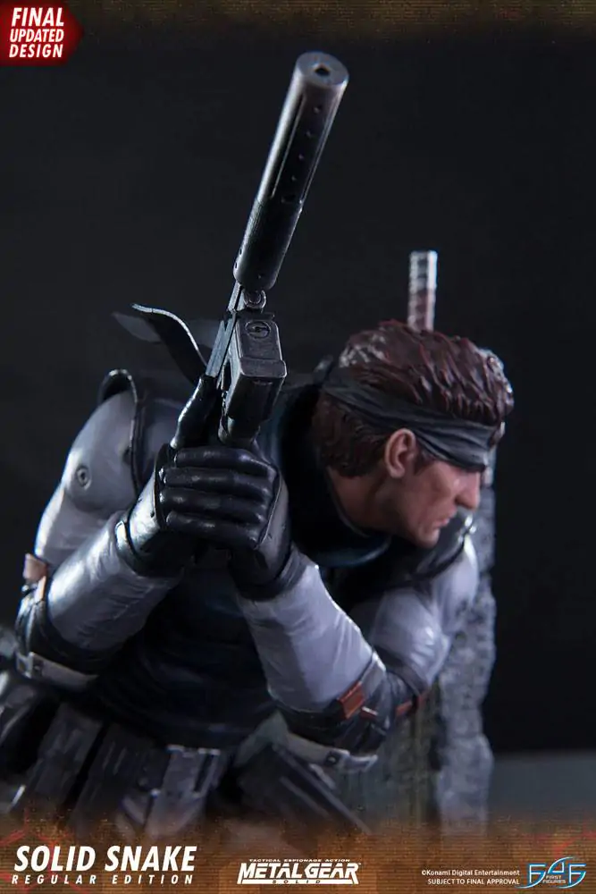 Statuie Metal Gear Solid Solid Snake 44 cm poza produsului