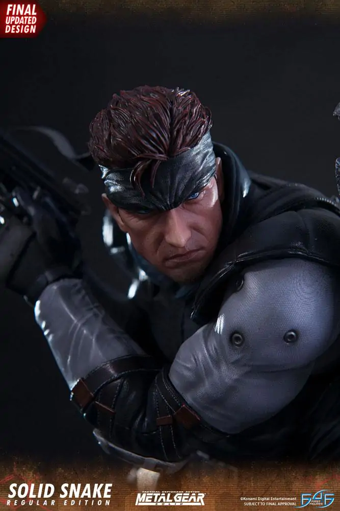 Statuie Metal Gear Solid Solid Snake 44 cm poza produsului